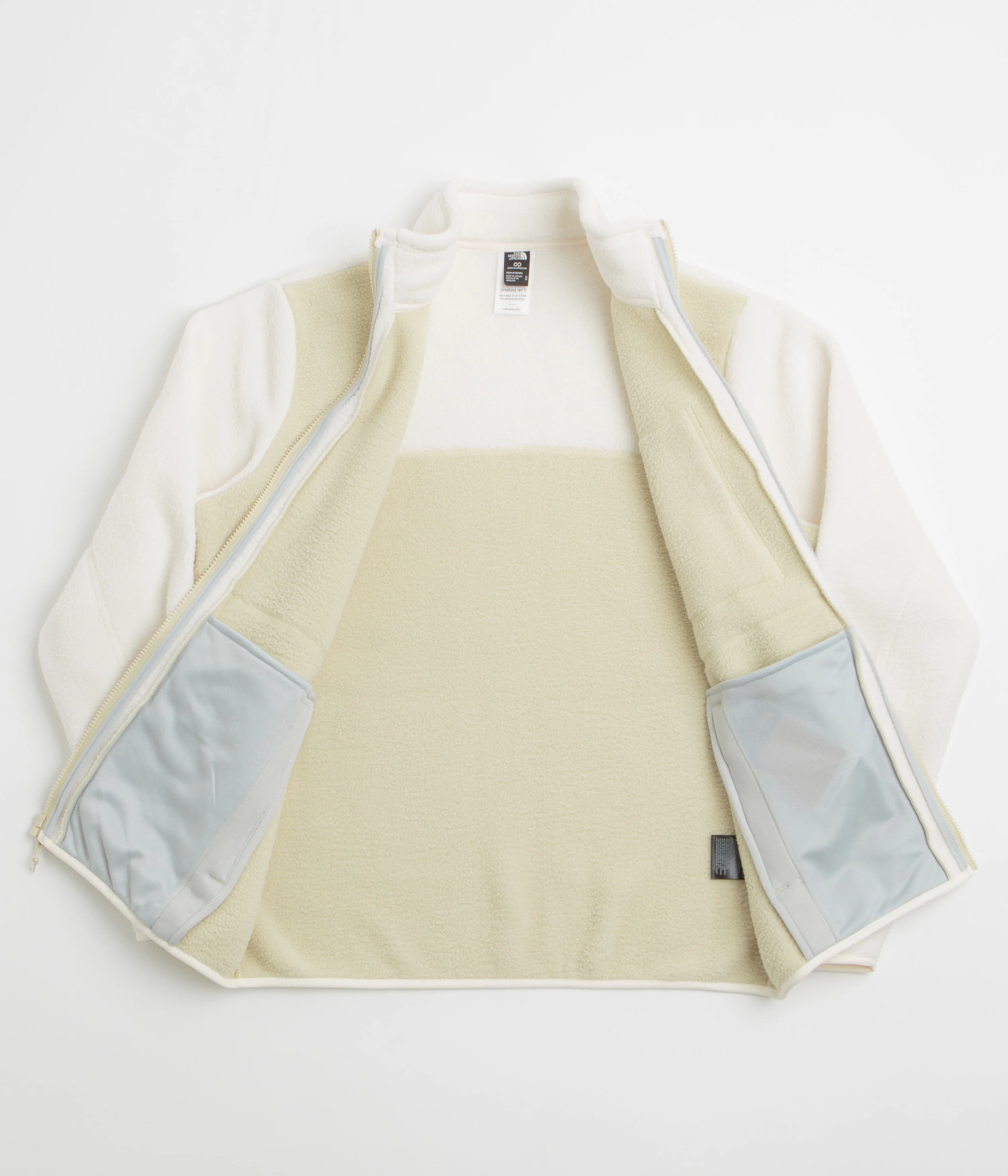 The North Face Yumiori Full Zip Fleece - Gravel / White Dune / Gravel - Image 2