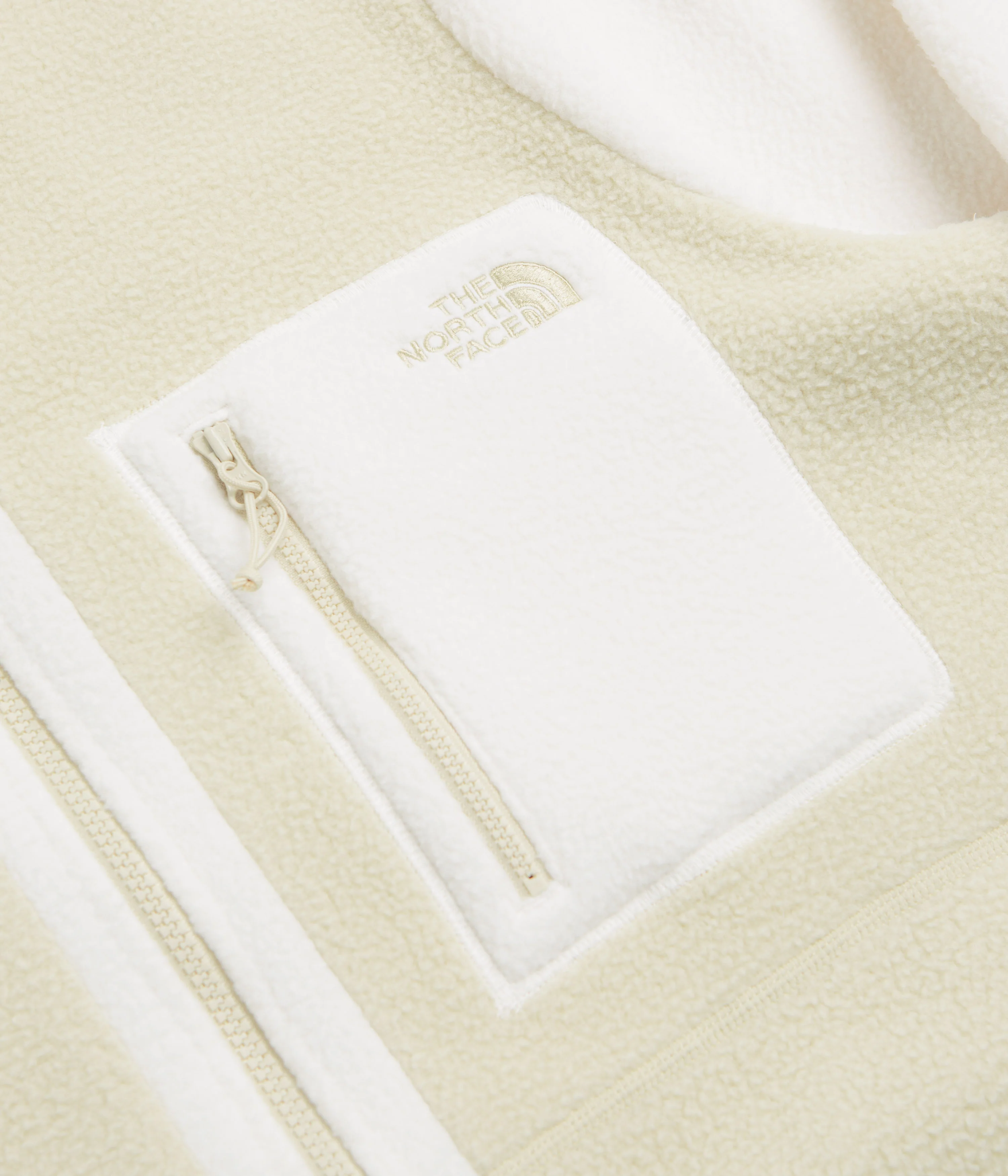 The North Face Yumiori Full Zip Fleece - Gravel / White Dune / Gravel - Image 4