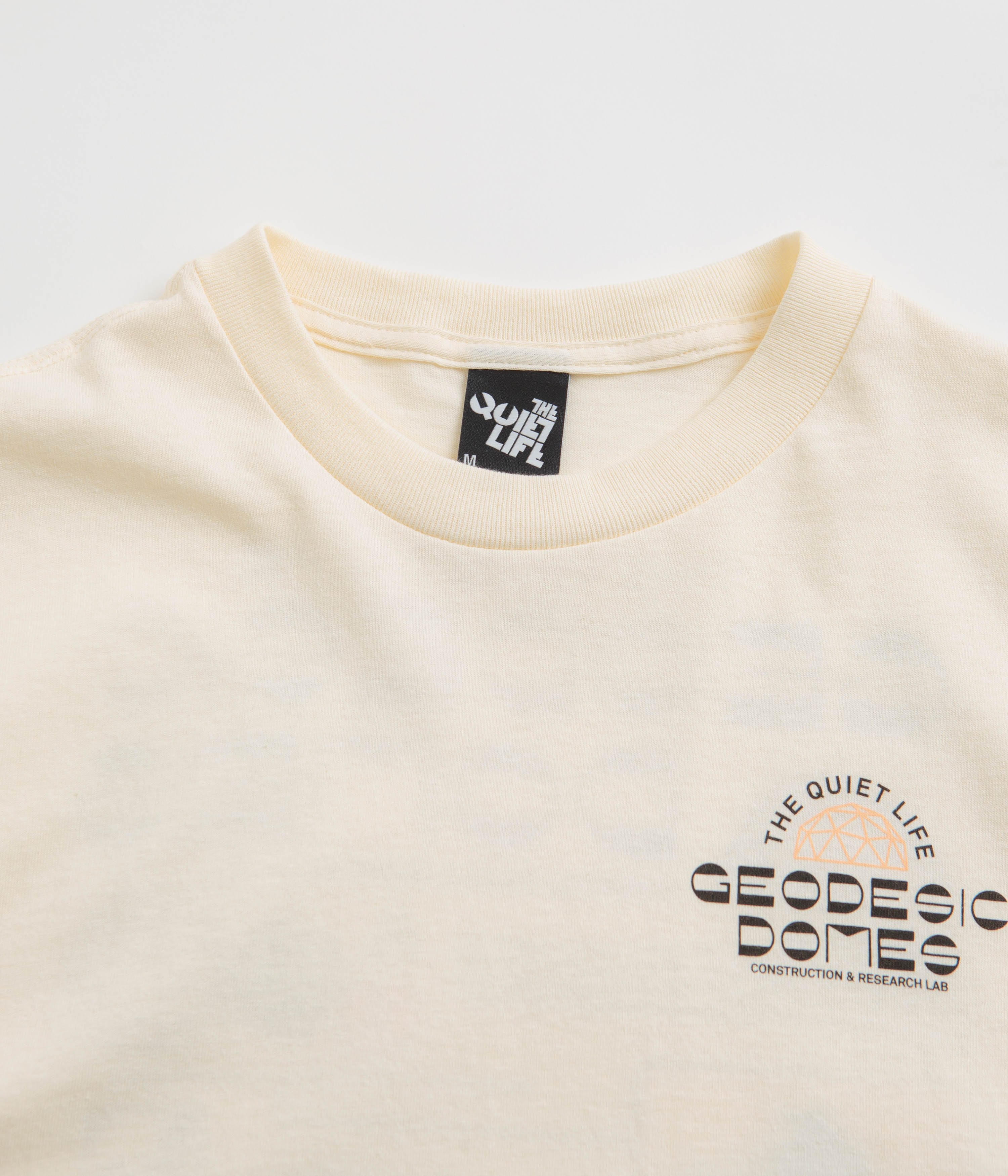 The Quiet Life Geo Domes T-Shirt - Cream - Image 3