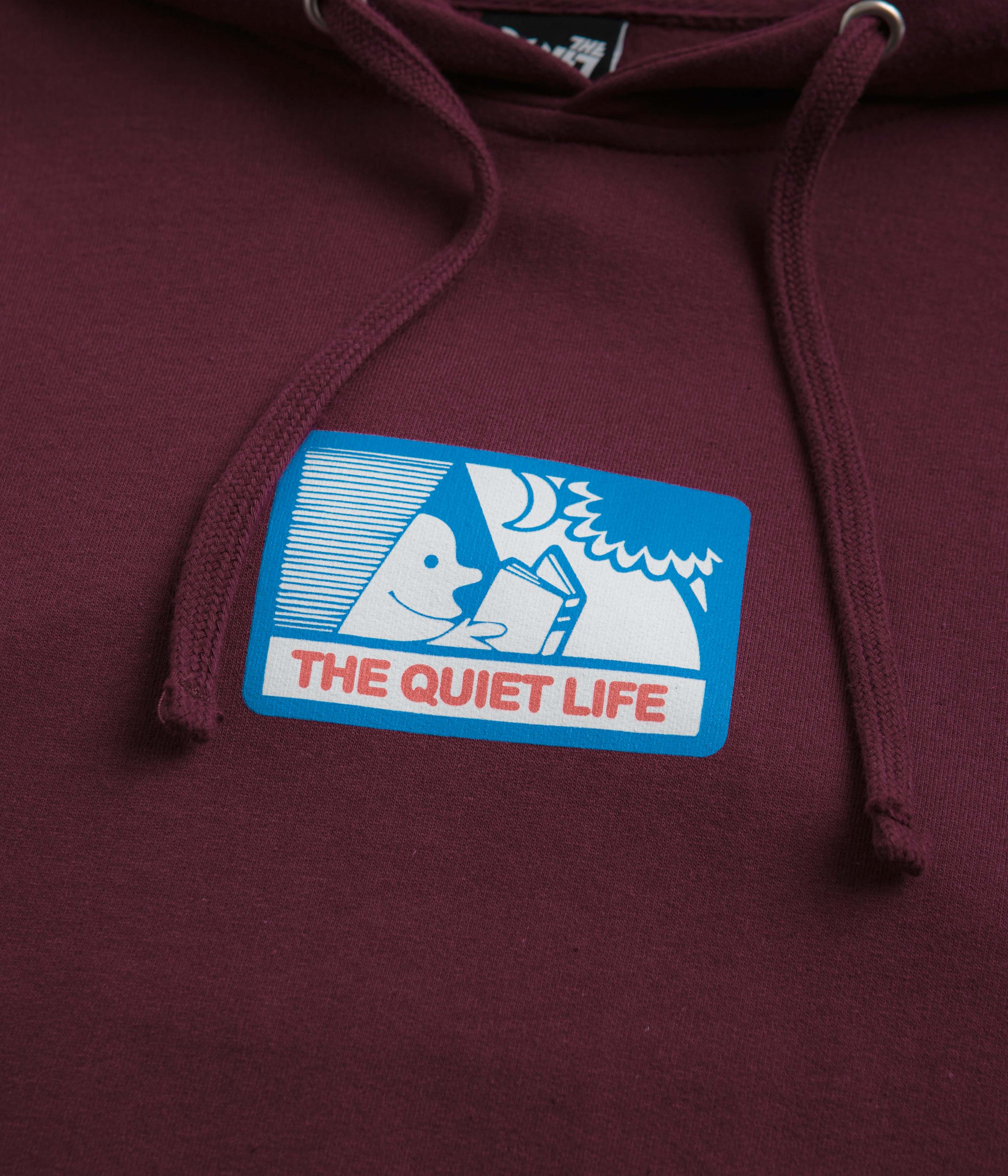 The Quiet Life Walks Do Wonders Hoodie - Burgundy - Image 3