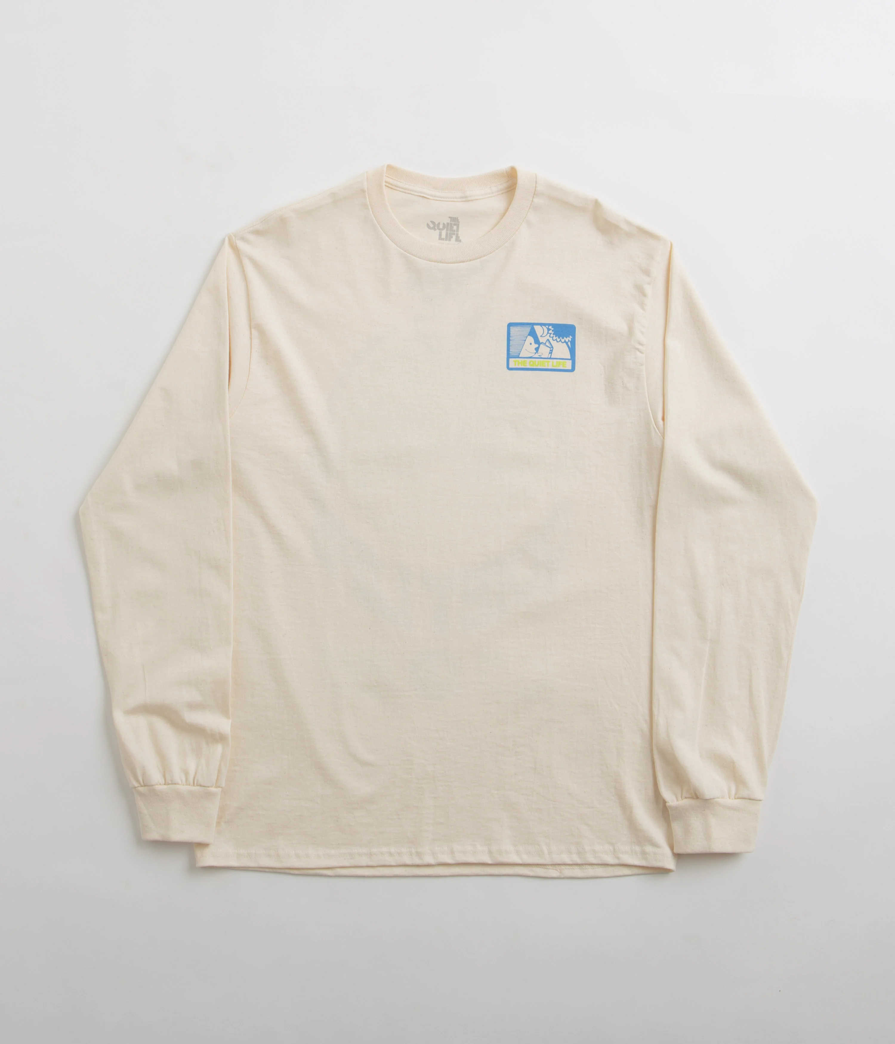 The Quiet Life Walks Do Wonders Long Sleeve T-Shirt - Cream - Image 2