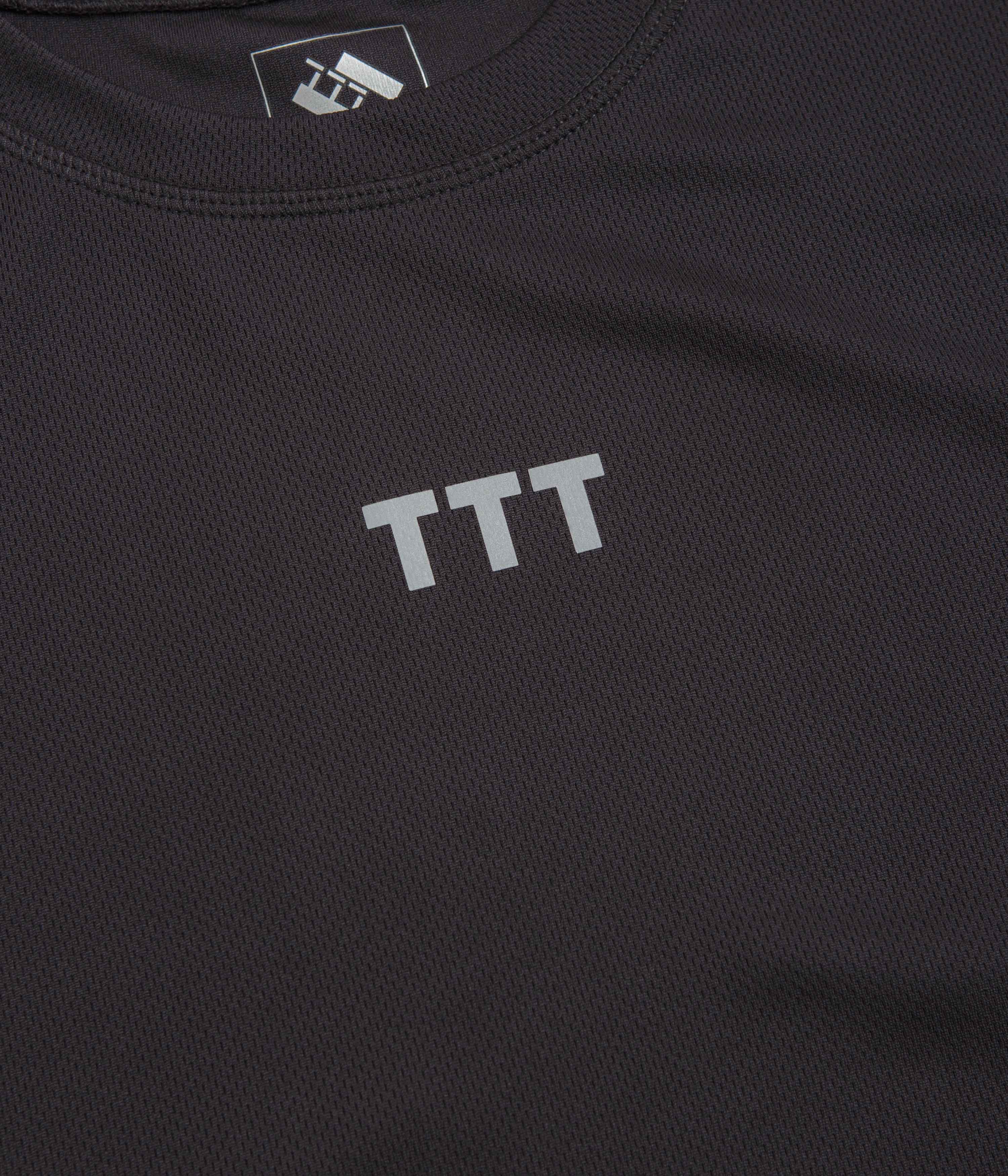 The Trilogy Tapes 3M Winter Running Long Sleeve T-Shirt - Black - Image 3