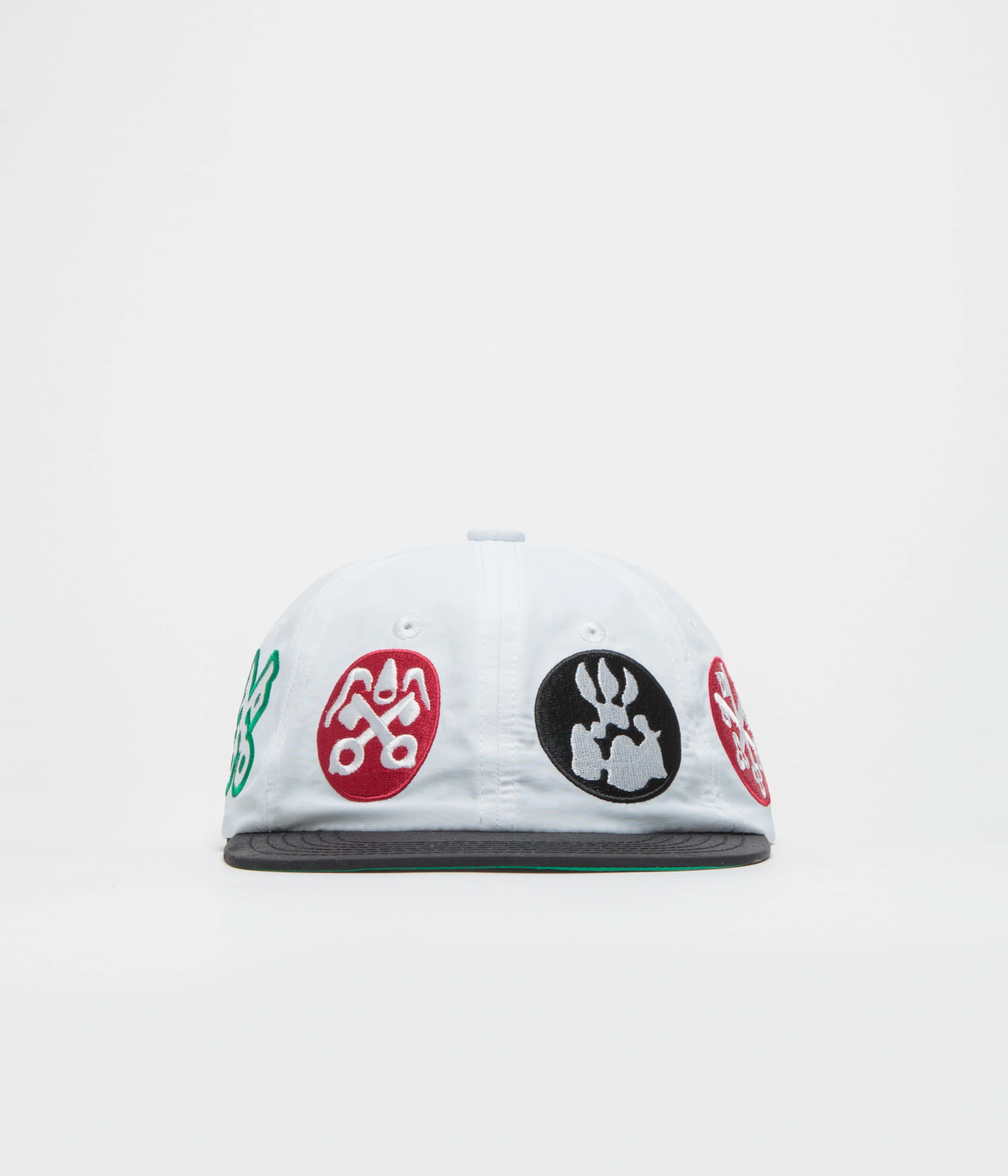 The Trilogy Tapes 4 Marks Cap - White / Black / Green - Image 2