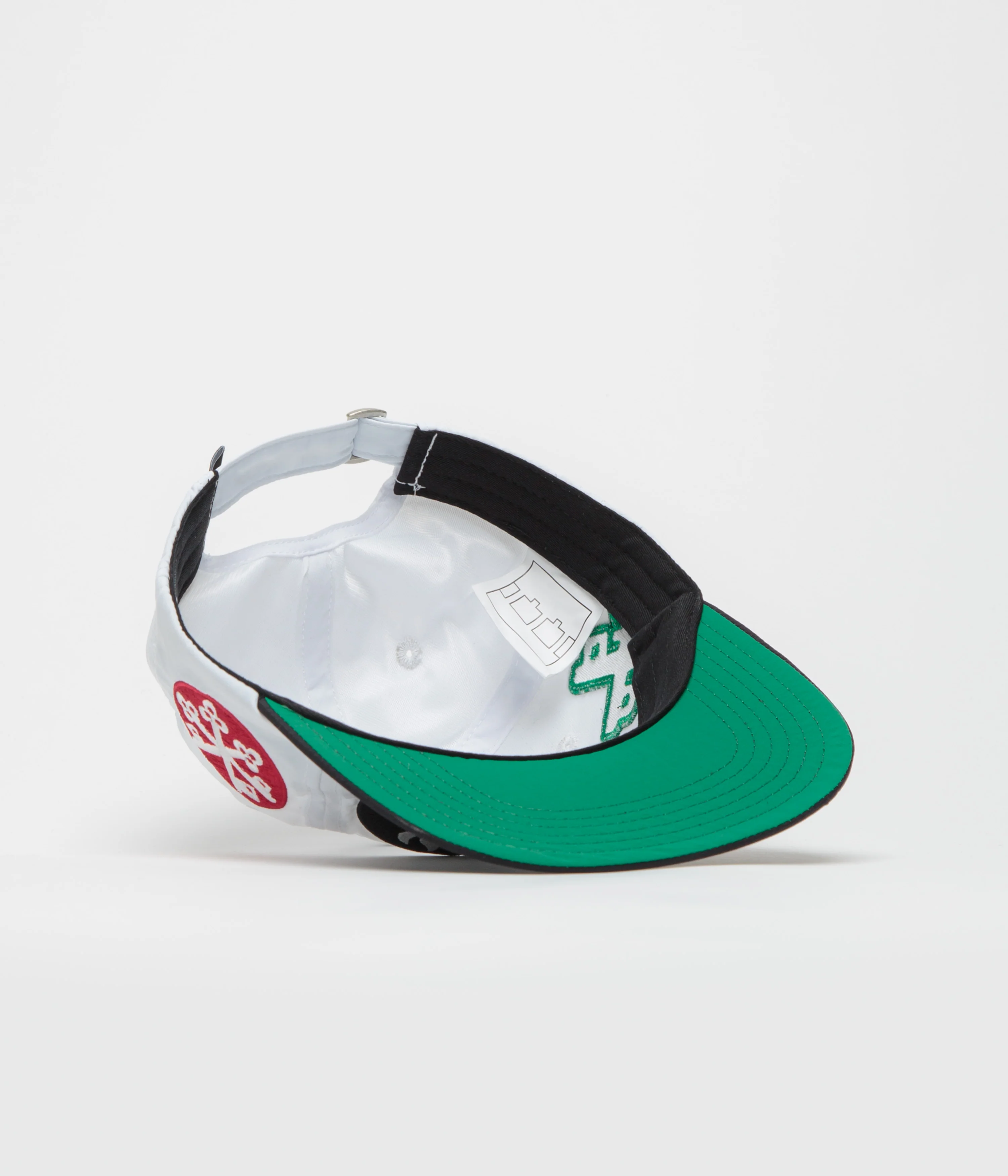The Trilogy Tapes 4 Marks Cap - White / Black / Green - Image 4