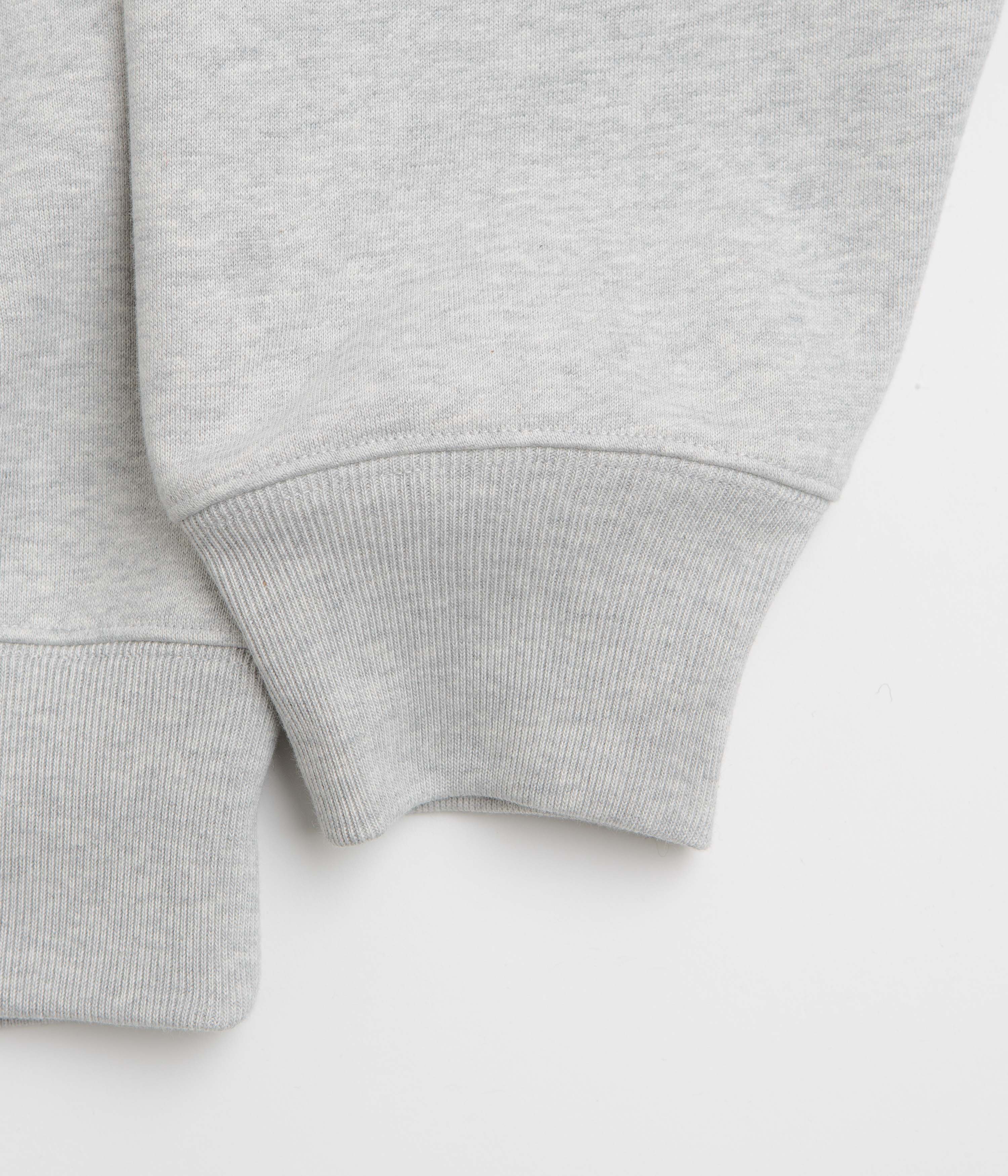 The Trilogy Tapes Heart Hoodie - Heather Grey - Image 4