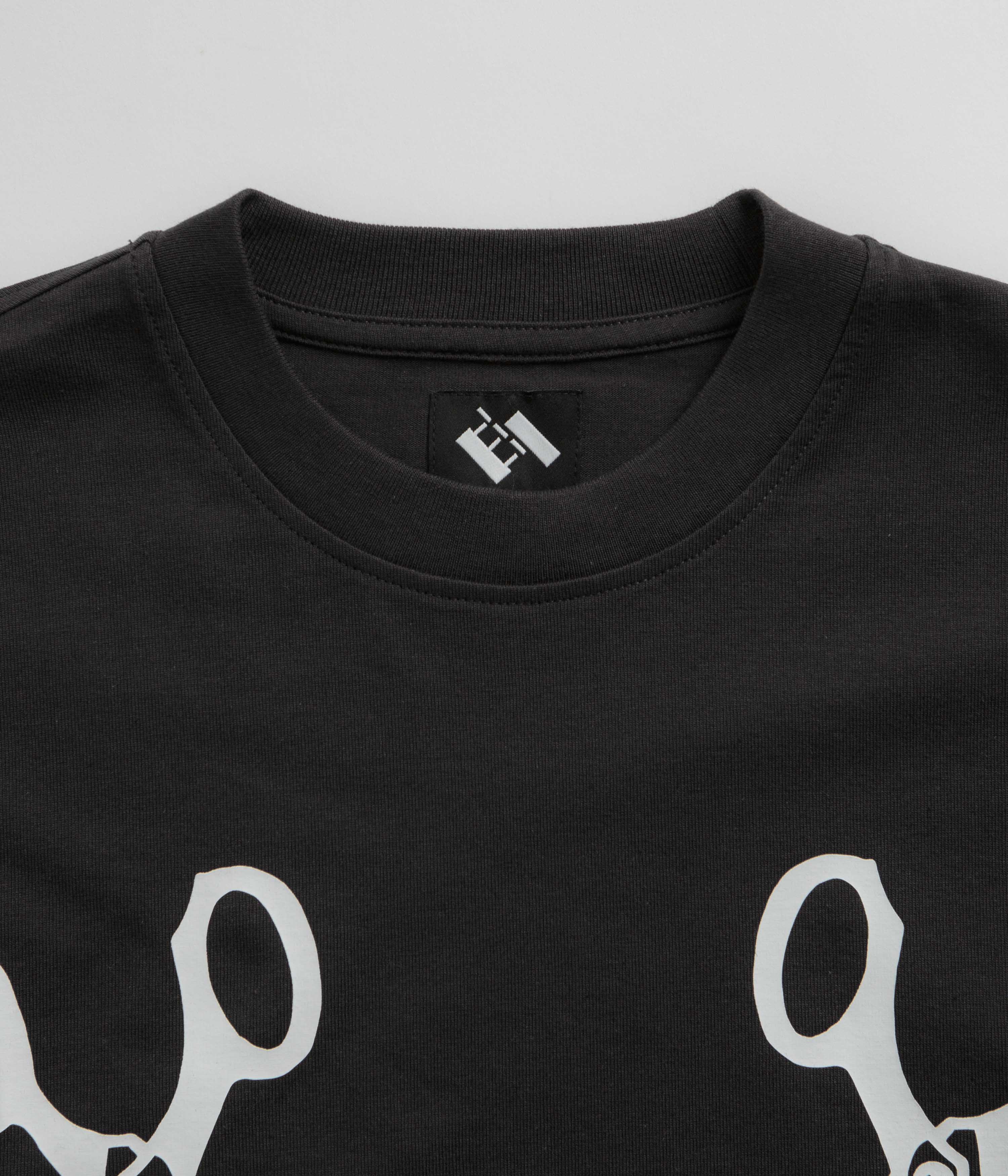 The Trilogy Tapes Mobius Band Long Sleeve T-Shirt - Black - Image 3