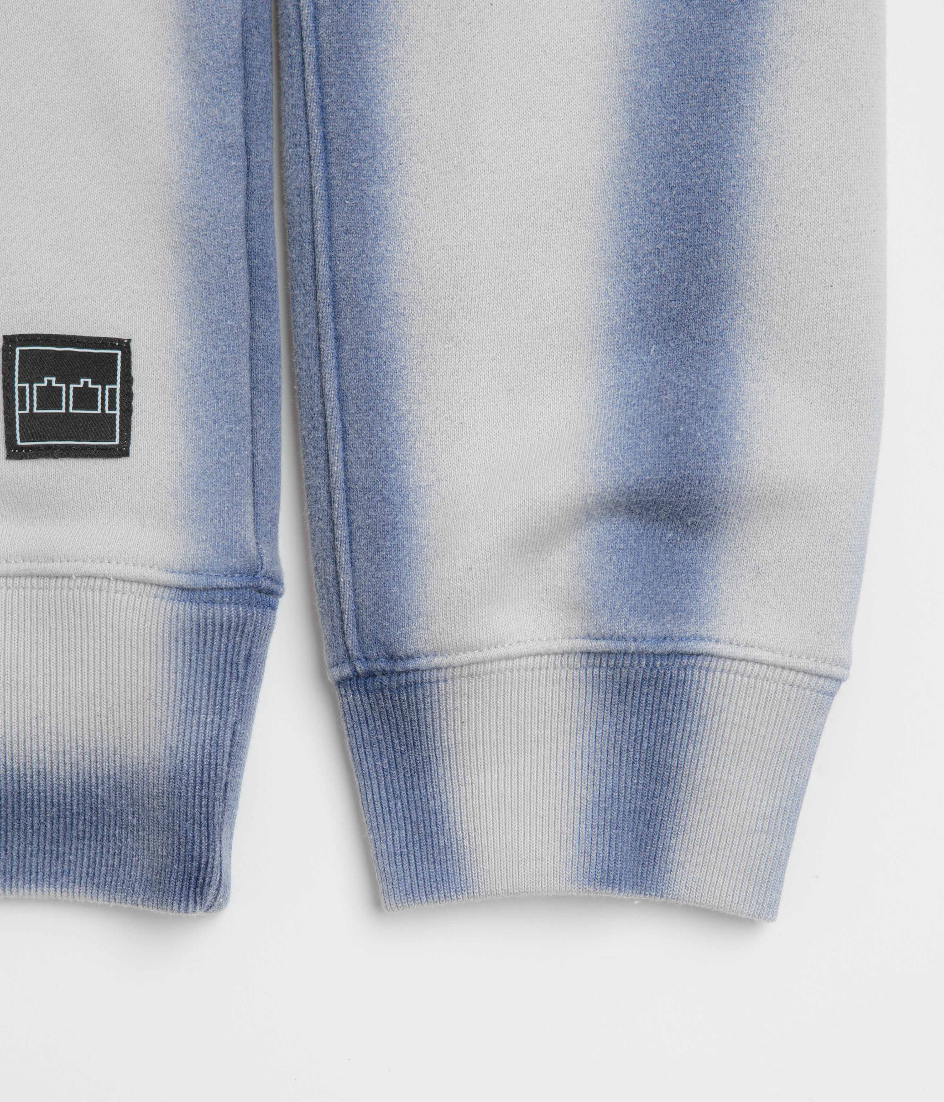 The Trilogy Tapes Overdyed Crewneck Sweatshirt - Grey / Blue - Image 4