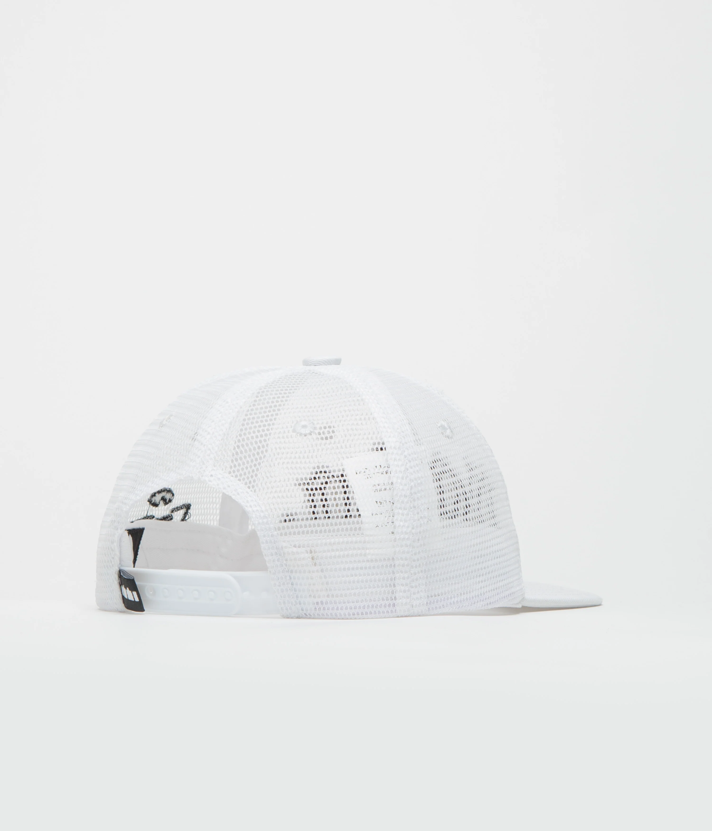 The Trilogy Tapes Pain All-Over Mesh Trucker Cap - White - Image 3