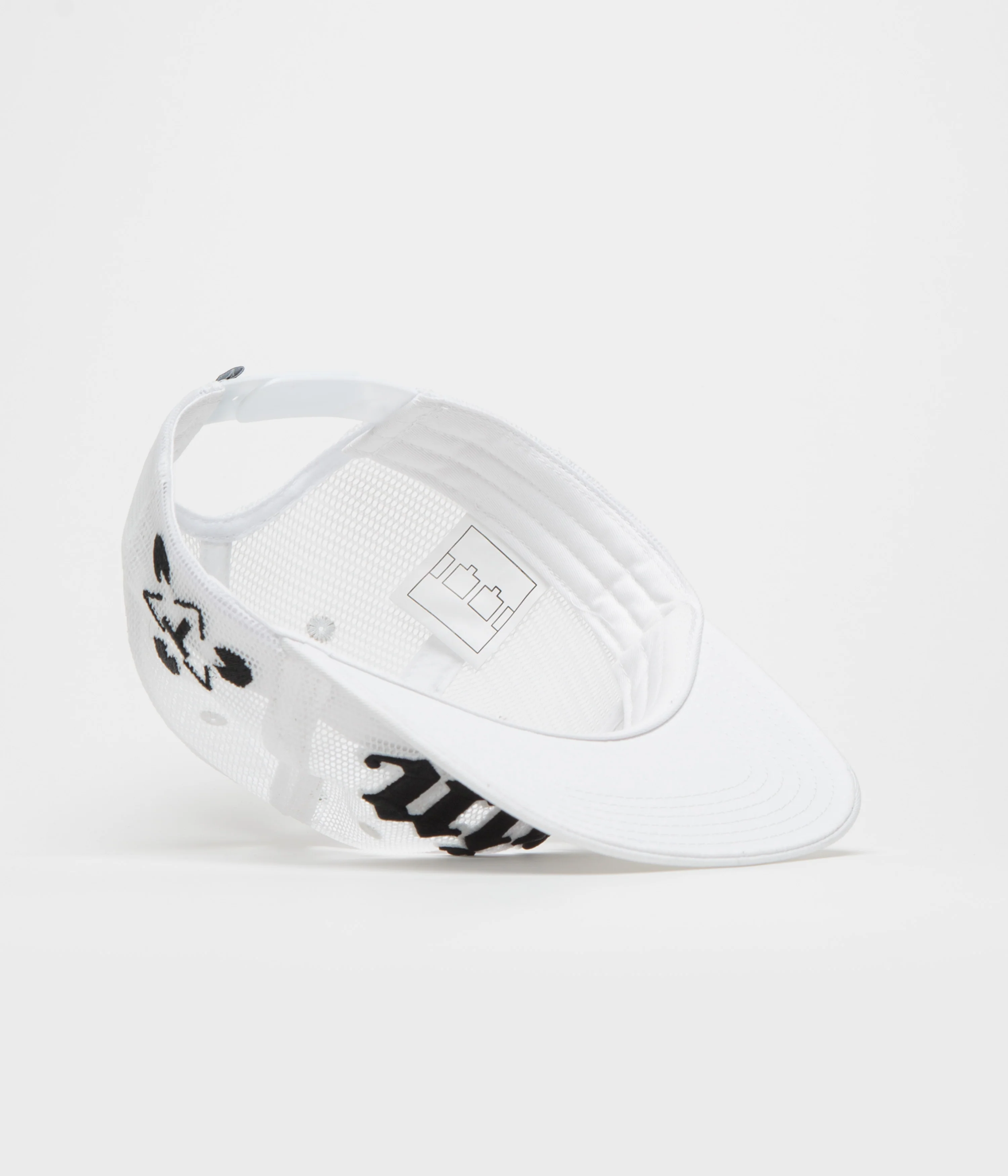 The Trilogy Tapes Pain All-Over Mesh Trucker Cap - White - Image 4
