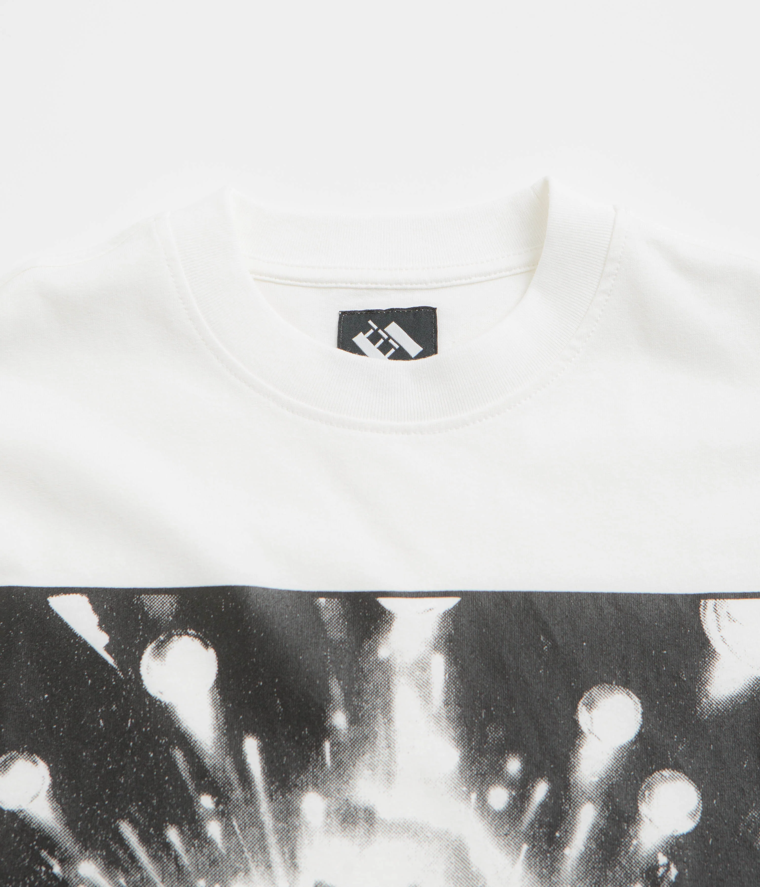 The Trilogy Tapes Rezzett Boshy T-Shirt - White - Image 2