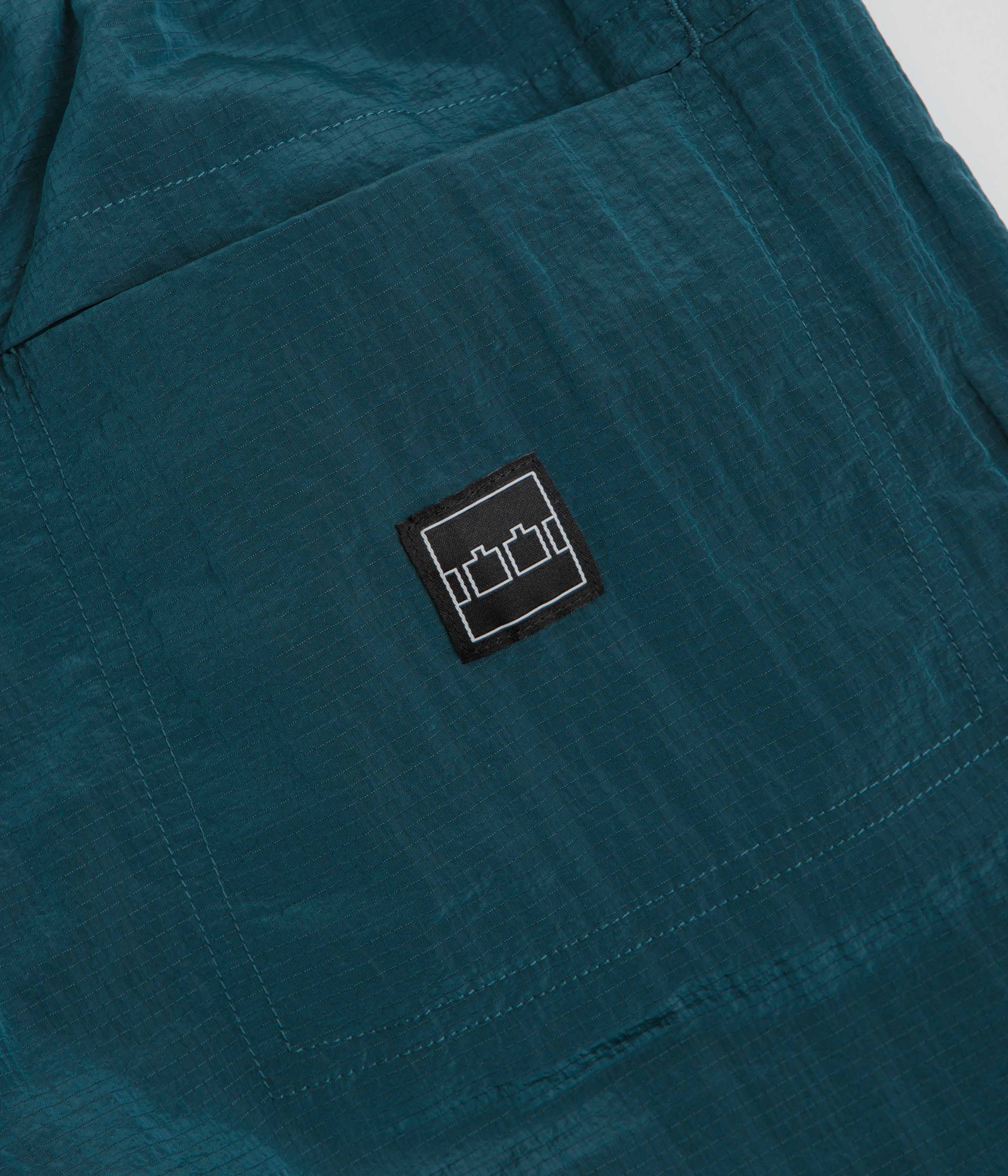 The Trilogy Tapes Ripstop Nylon Shorts - Deep Cobalt - Image 7