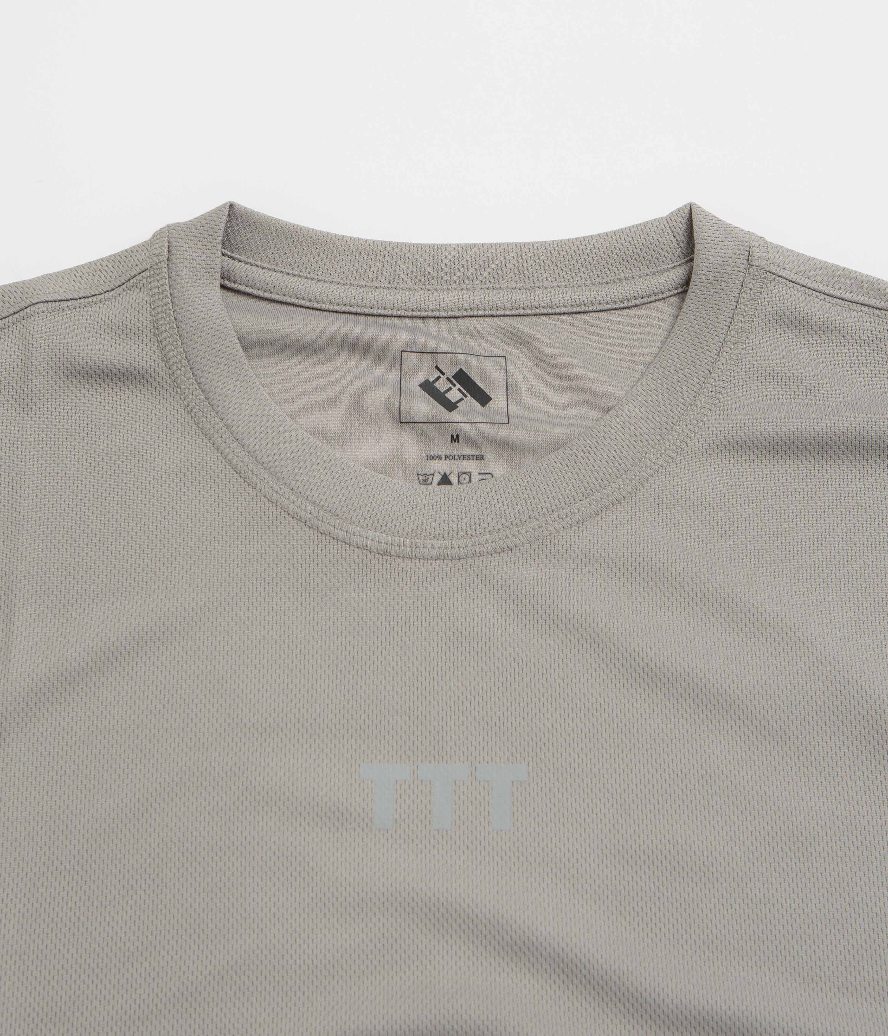 The Trilogy Tapes Running Long Sleeve T-Shirt - Grey - Image 3