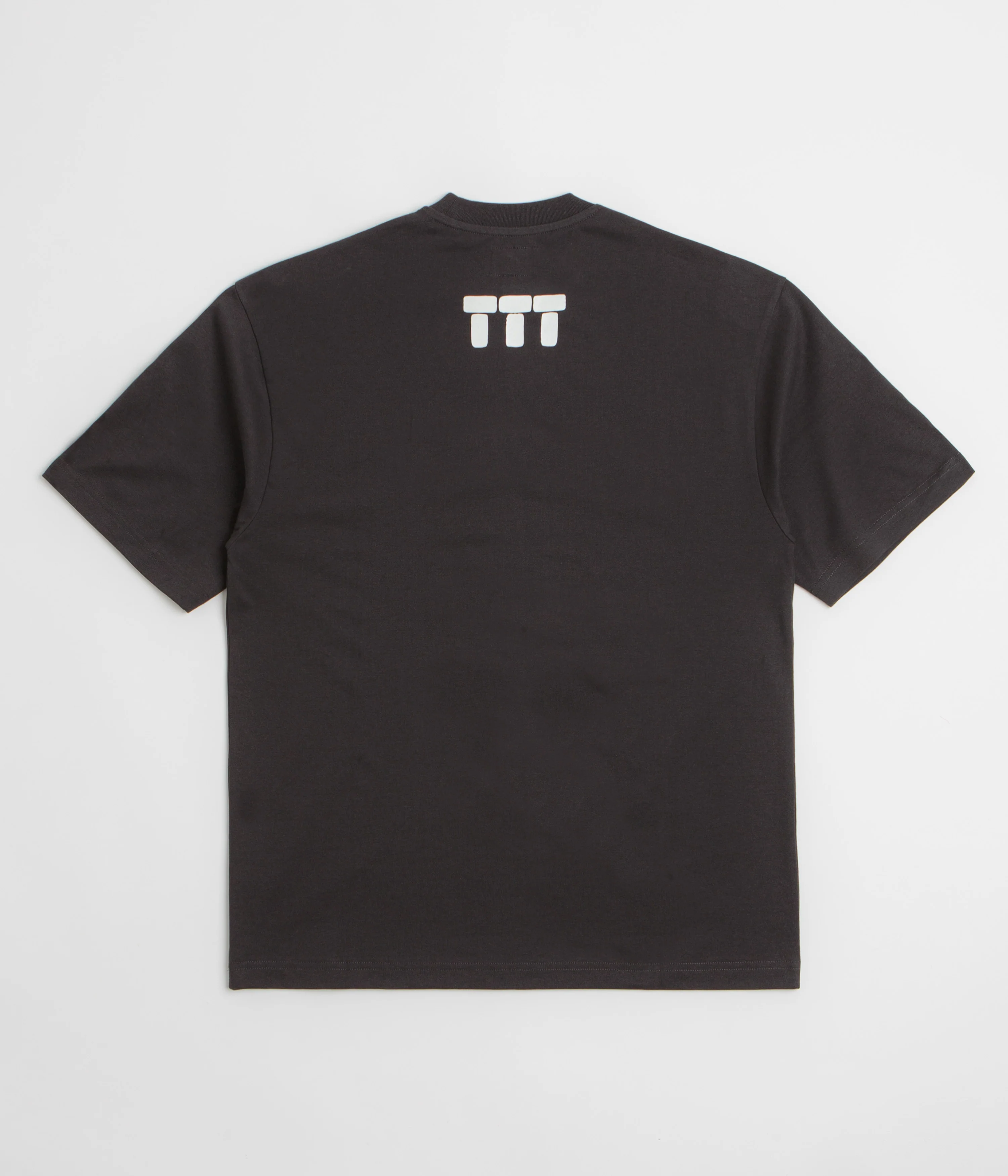 The Trilogy Tapes Tetris Teeth T-Shirt - Black / Glow In The Dark - Image 2