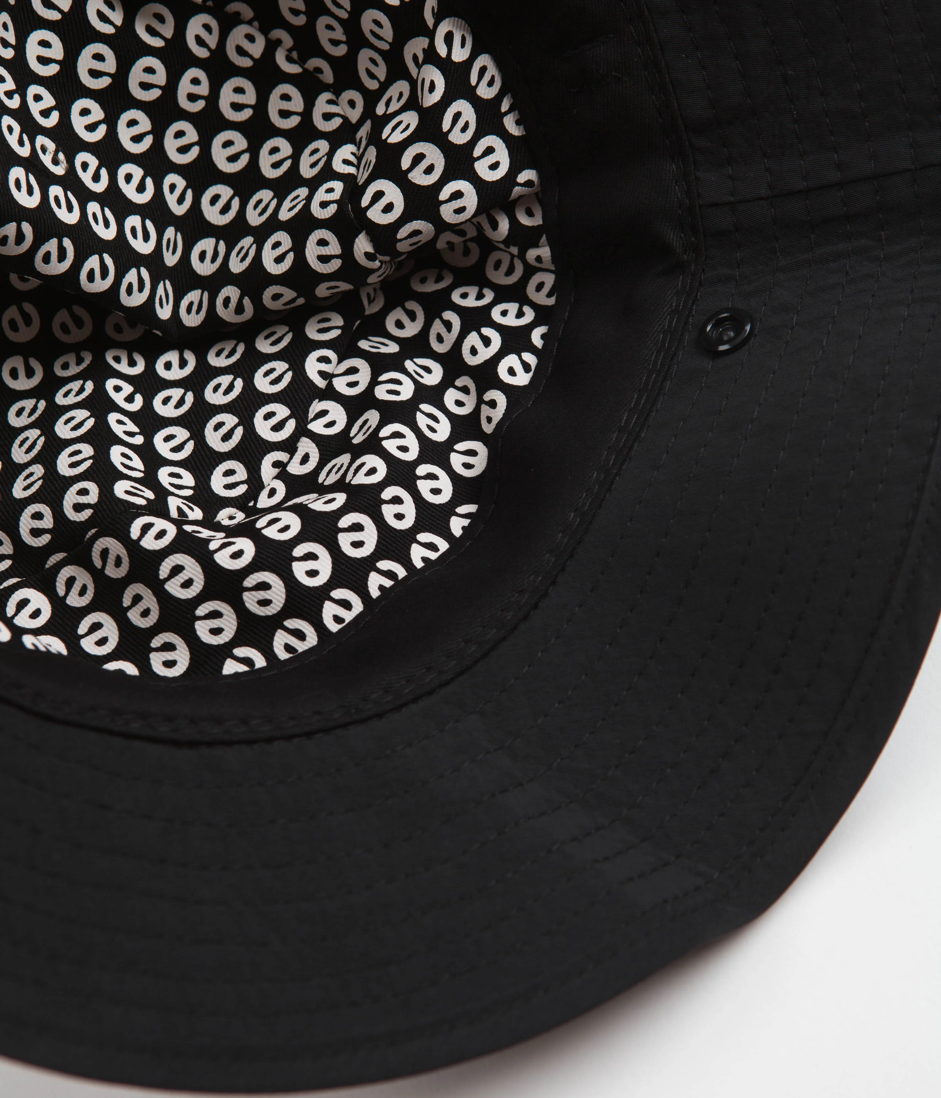 The Trilogy Tapes TTT Beach Bucket Hat - Black - Image 4