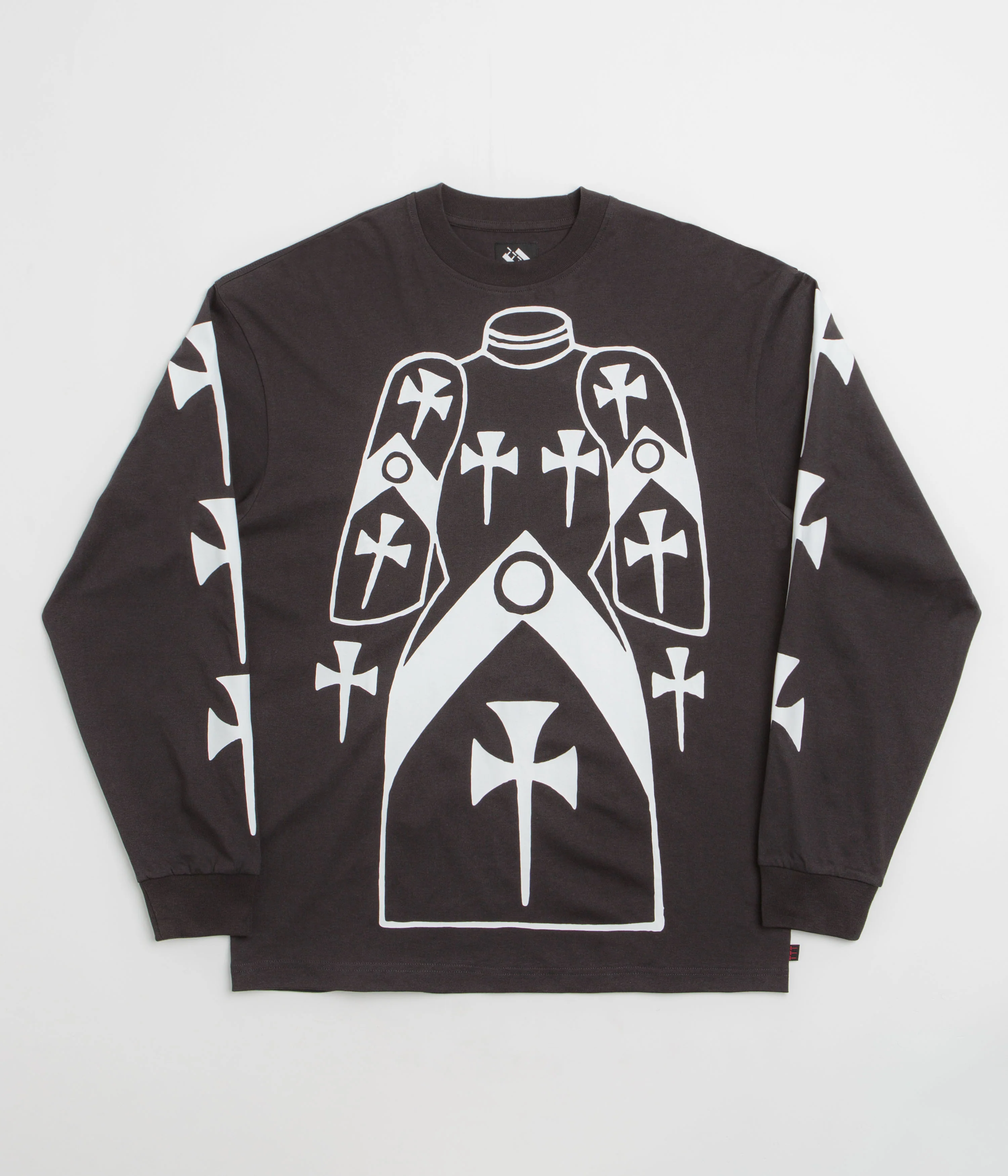 The Trilogy Tapes Tunic Long Sleeve T-Shirt - Black