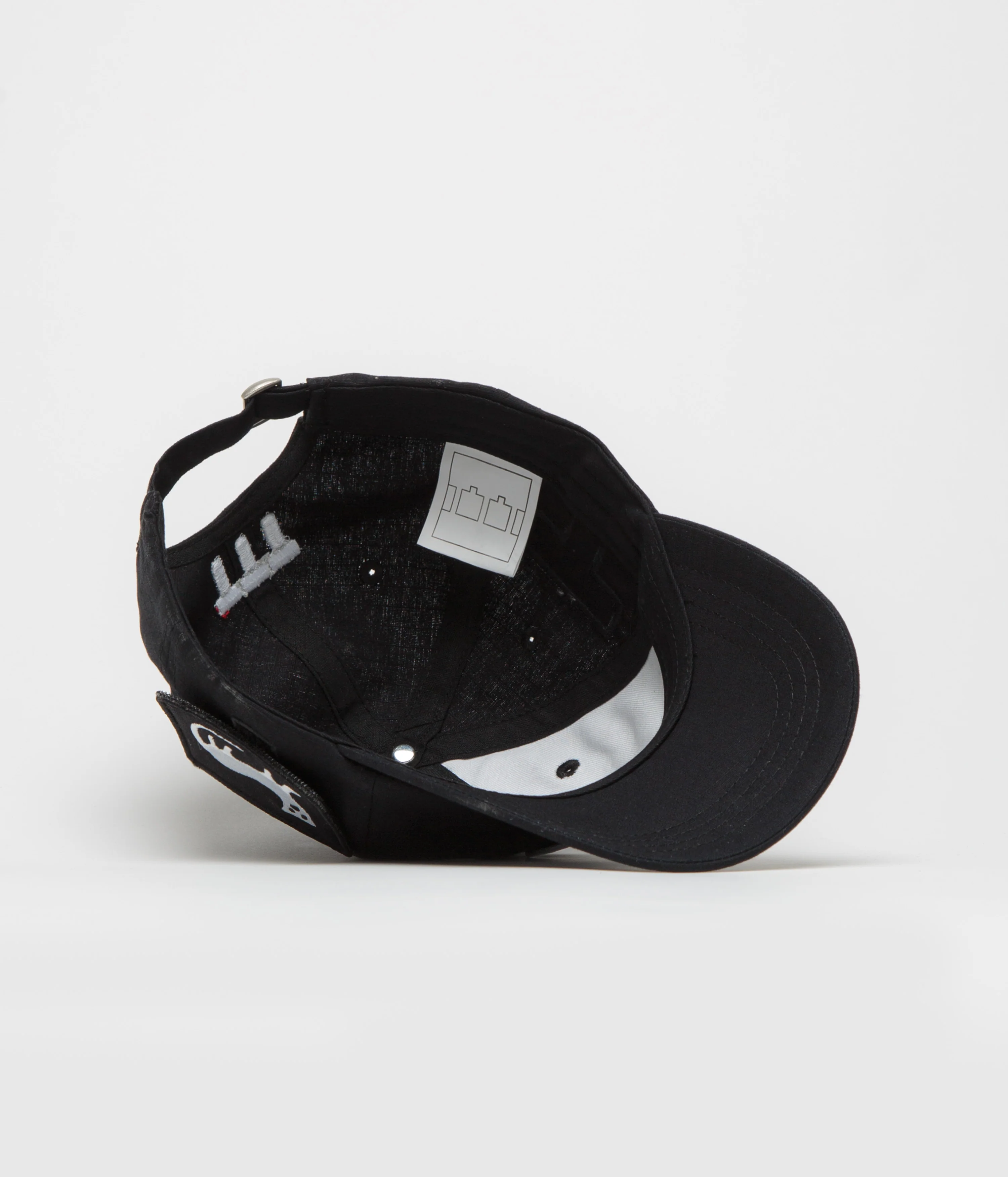 The Trilogy Tapes Velcro Patch Cap - Black - Image 4