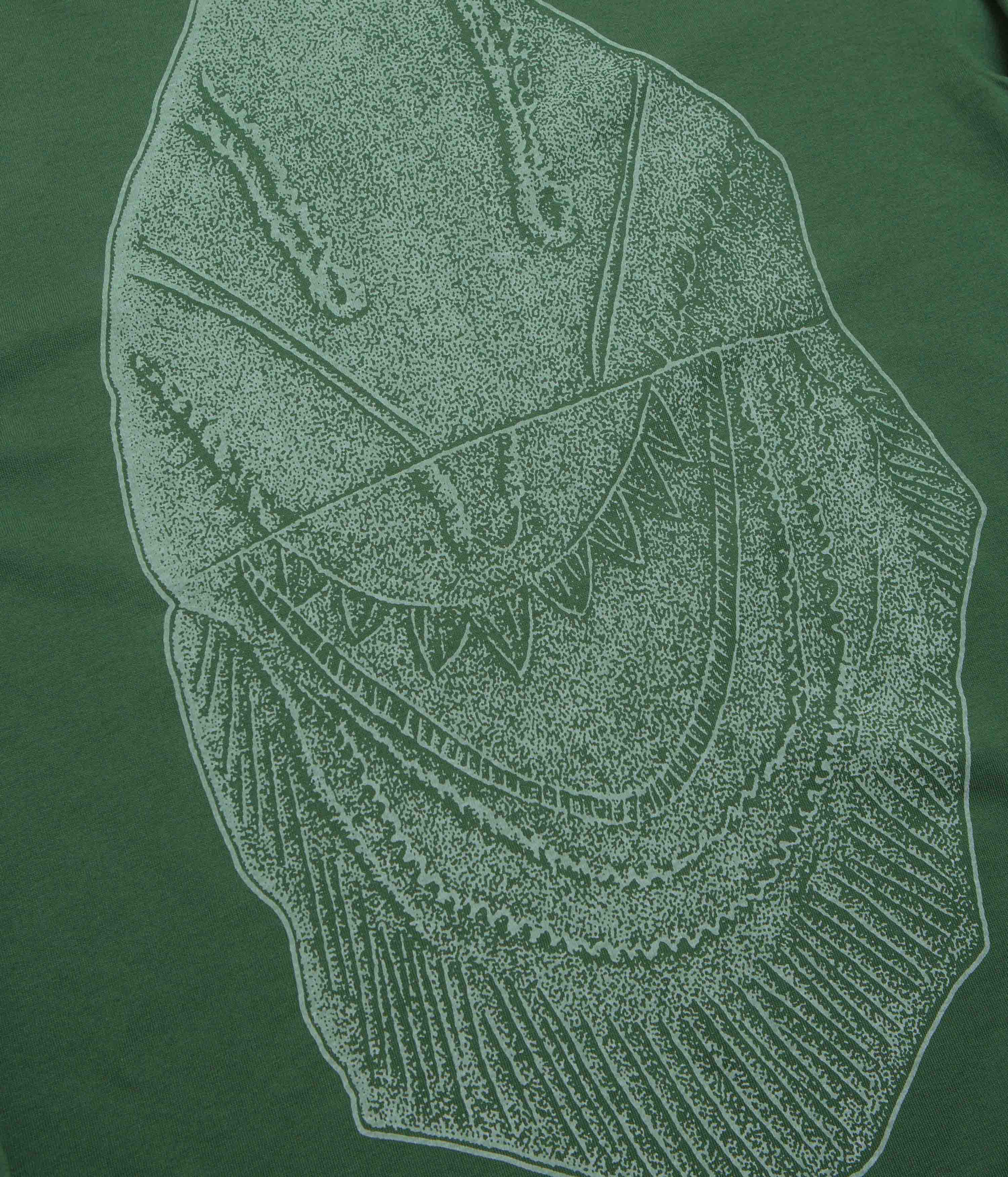 The Trilogy Tapes Visitor Long Sleeve T-Shirt - Green - Image 2