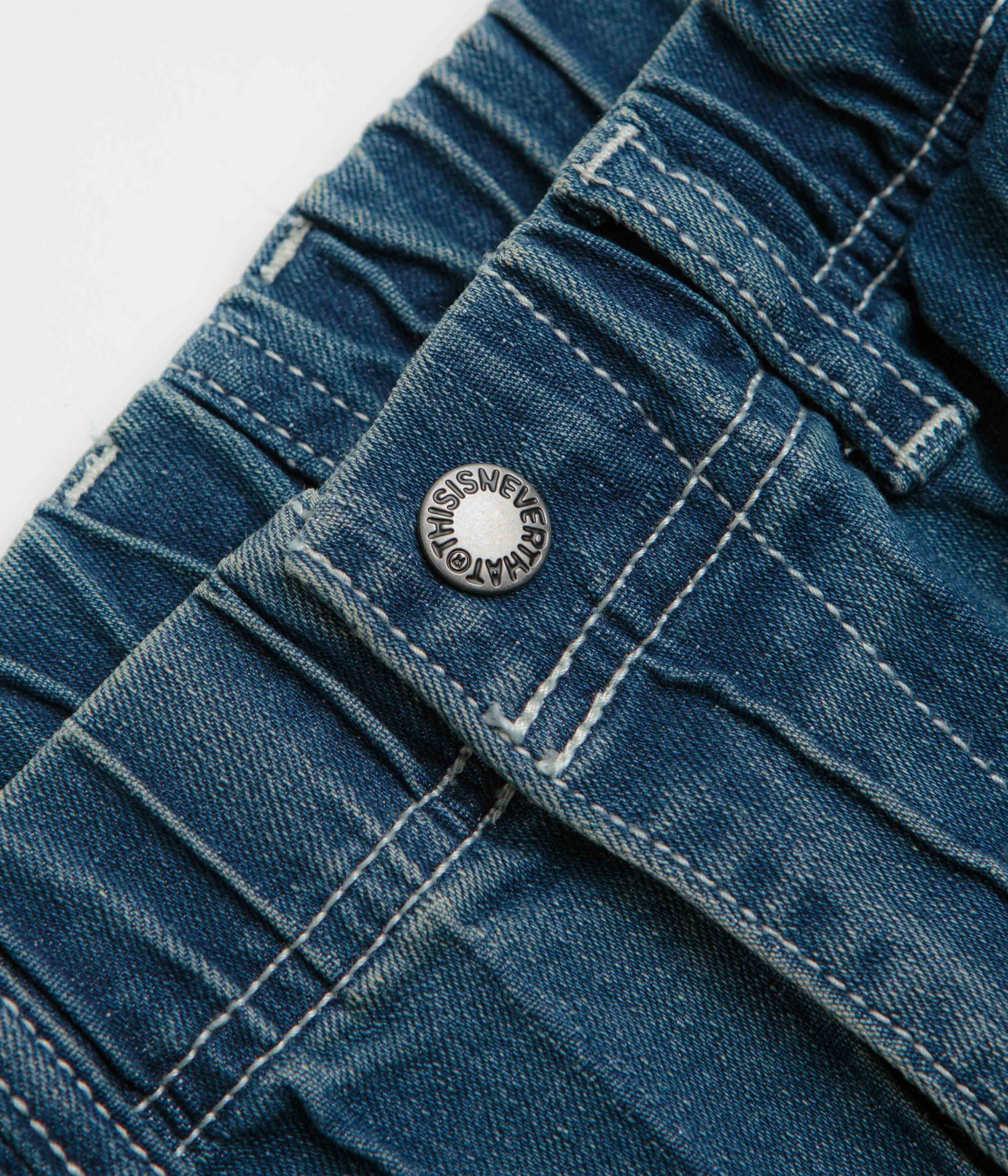 thisisneverthat Denim Loose Pants - Blue - Image 7