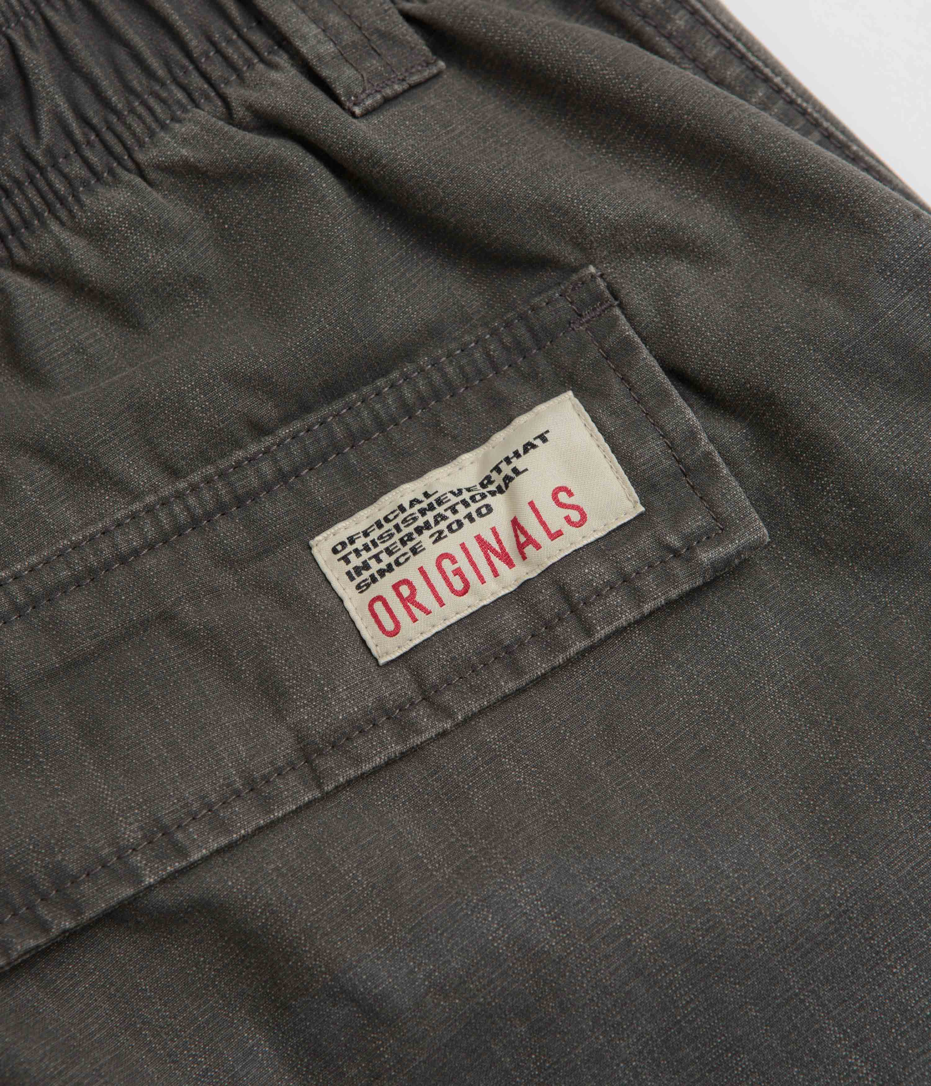 thisisneverthat Flight Cargo Shorts - Grey - Image 10