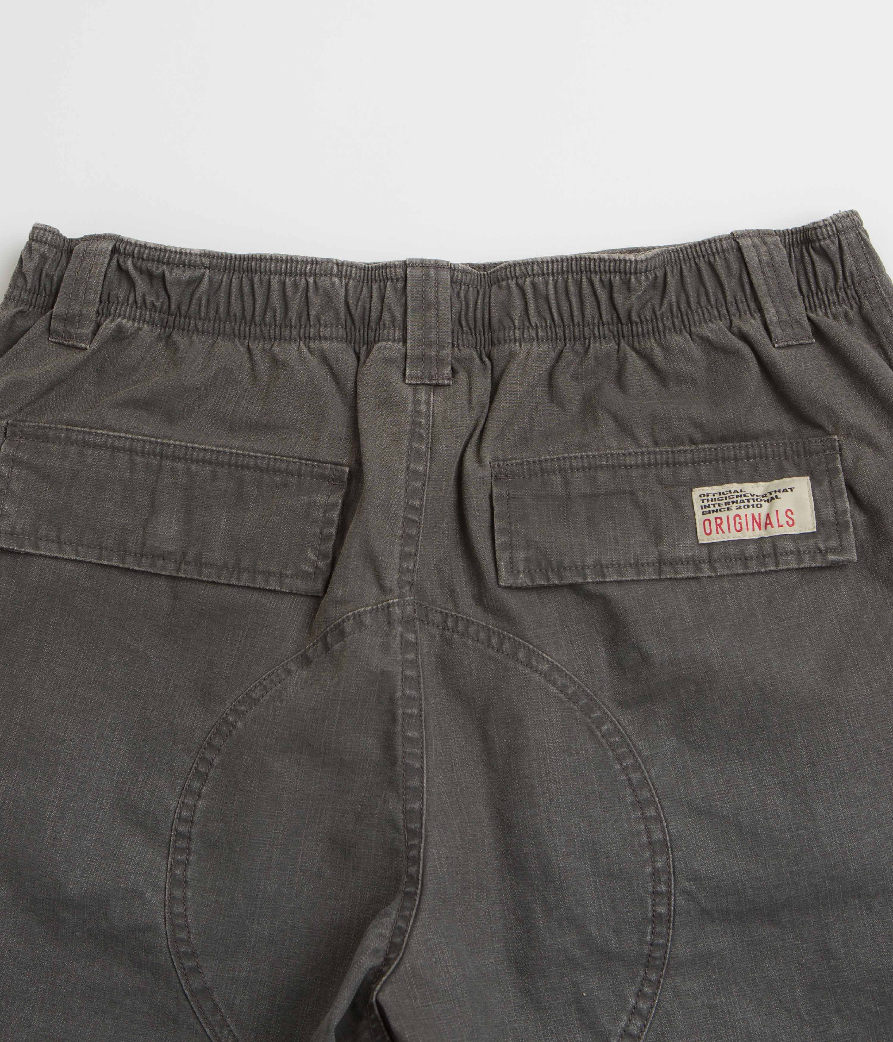 thisisneverthat Flight Cargo Shorts - Grey - Image 6