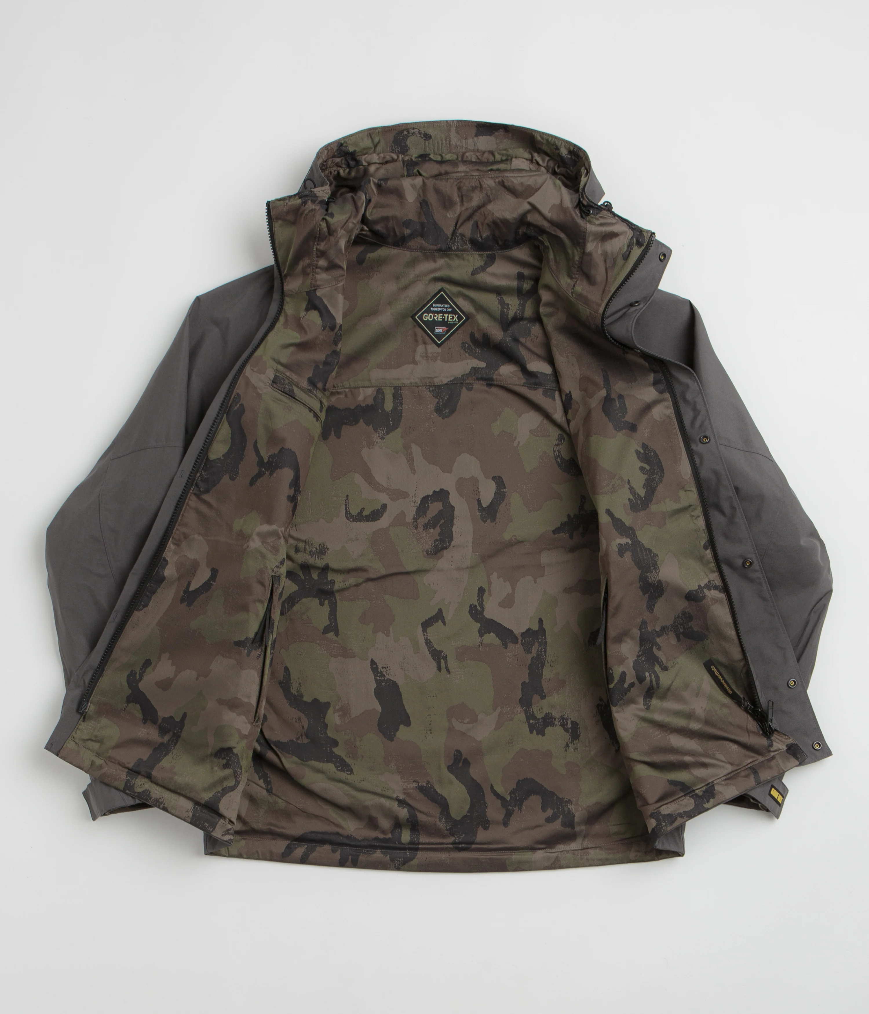 thisisneverthat Gore-Tex 2L Reversible Jacket - Brown - Image 3