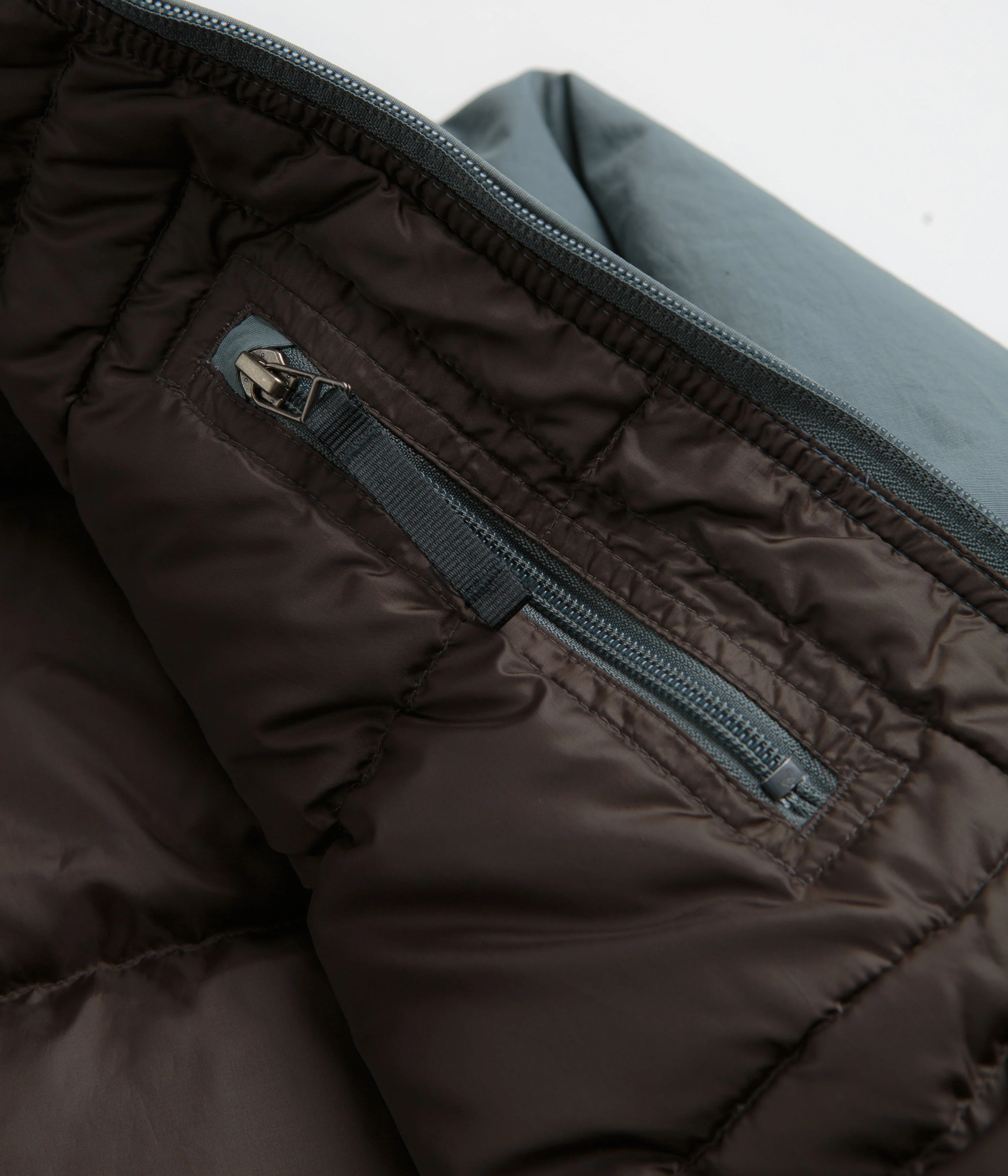 thisisneverthat Washed Down Puffer Jacket - Slate - Image 7