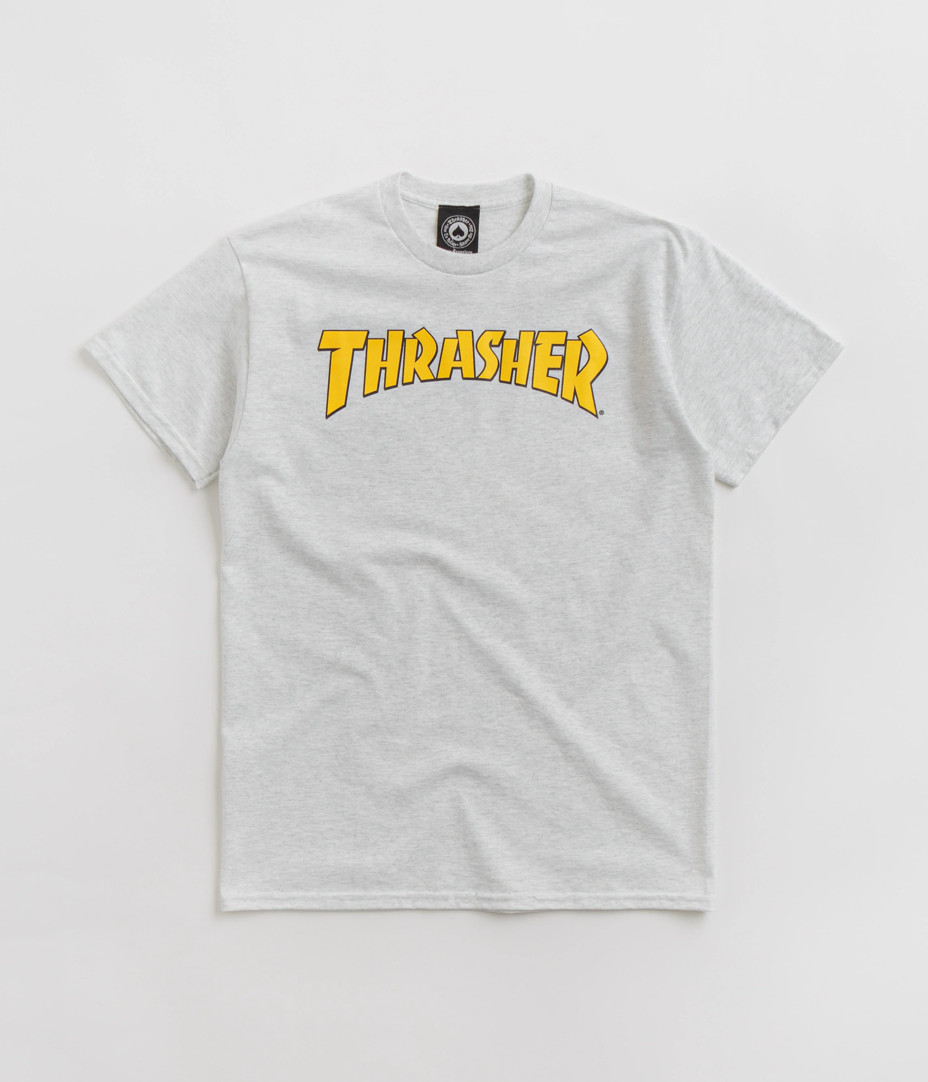 Thrasher Cover Logo T-Shirt - Ash Grey