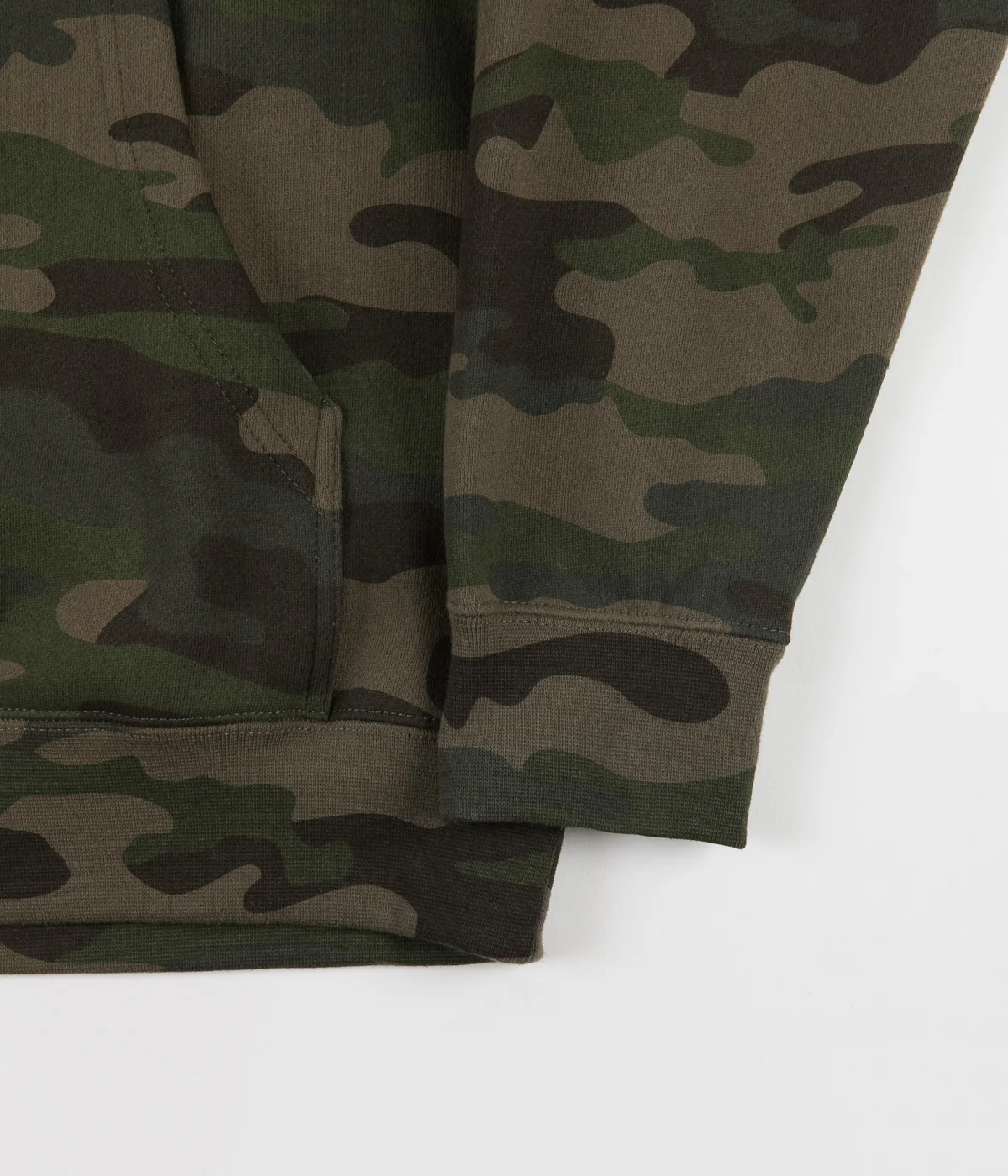 Thrasher Flame Logo Hoodie - Forest Camo - Image 2