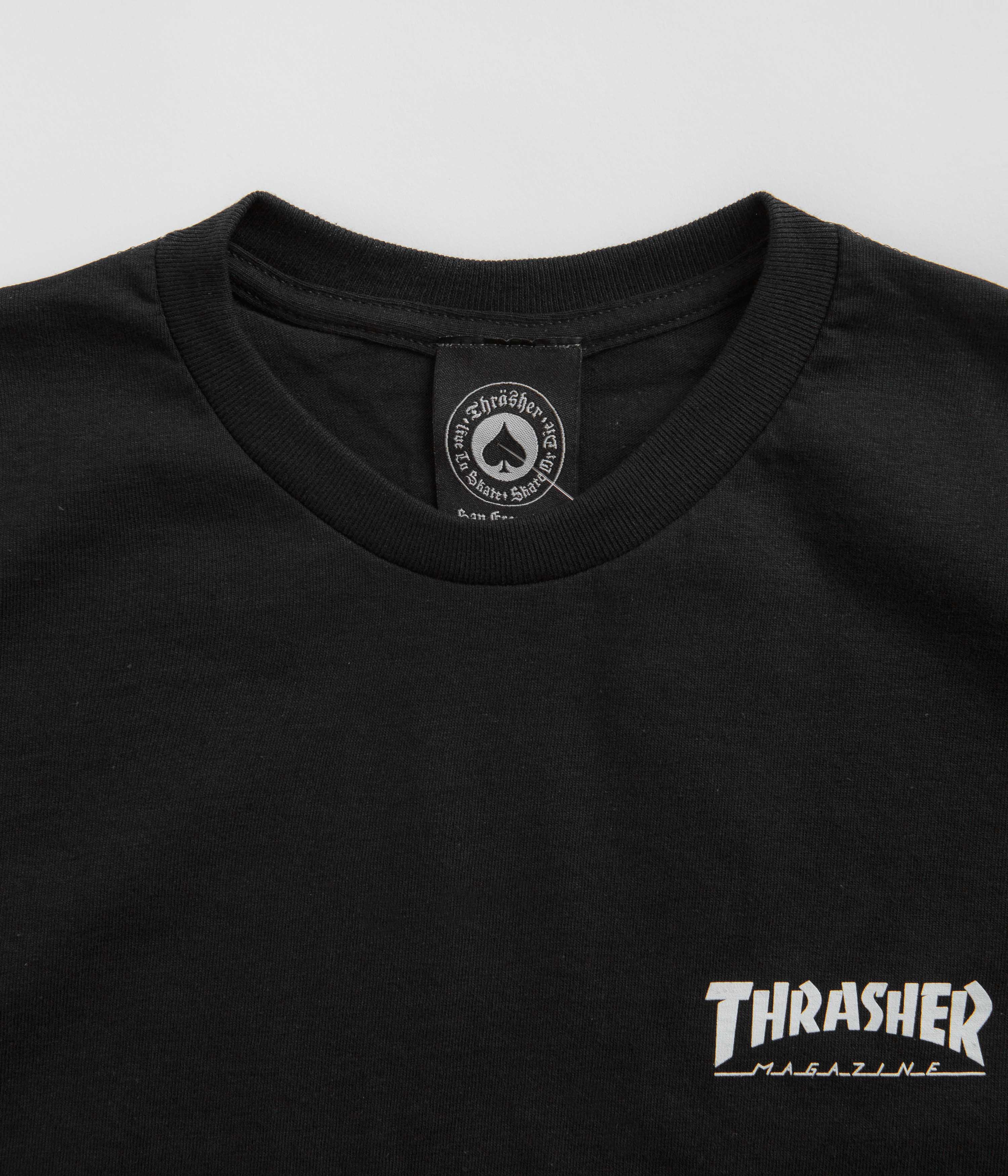 Thrasher Little Thrasher T-Shirt - Black - Image 3