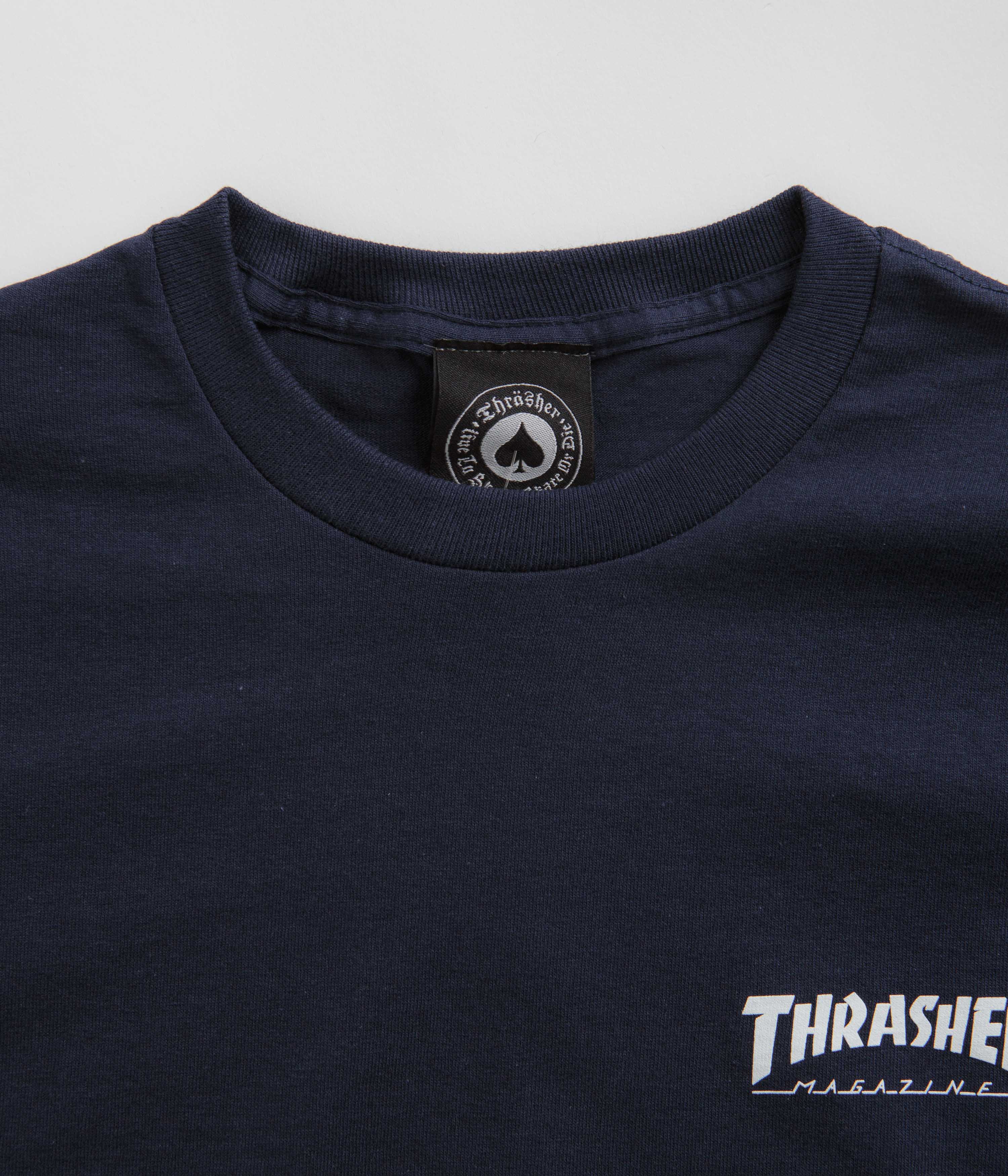 Thrasher Little Thrasher T-Shirt - Navy - Image 3