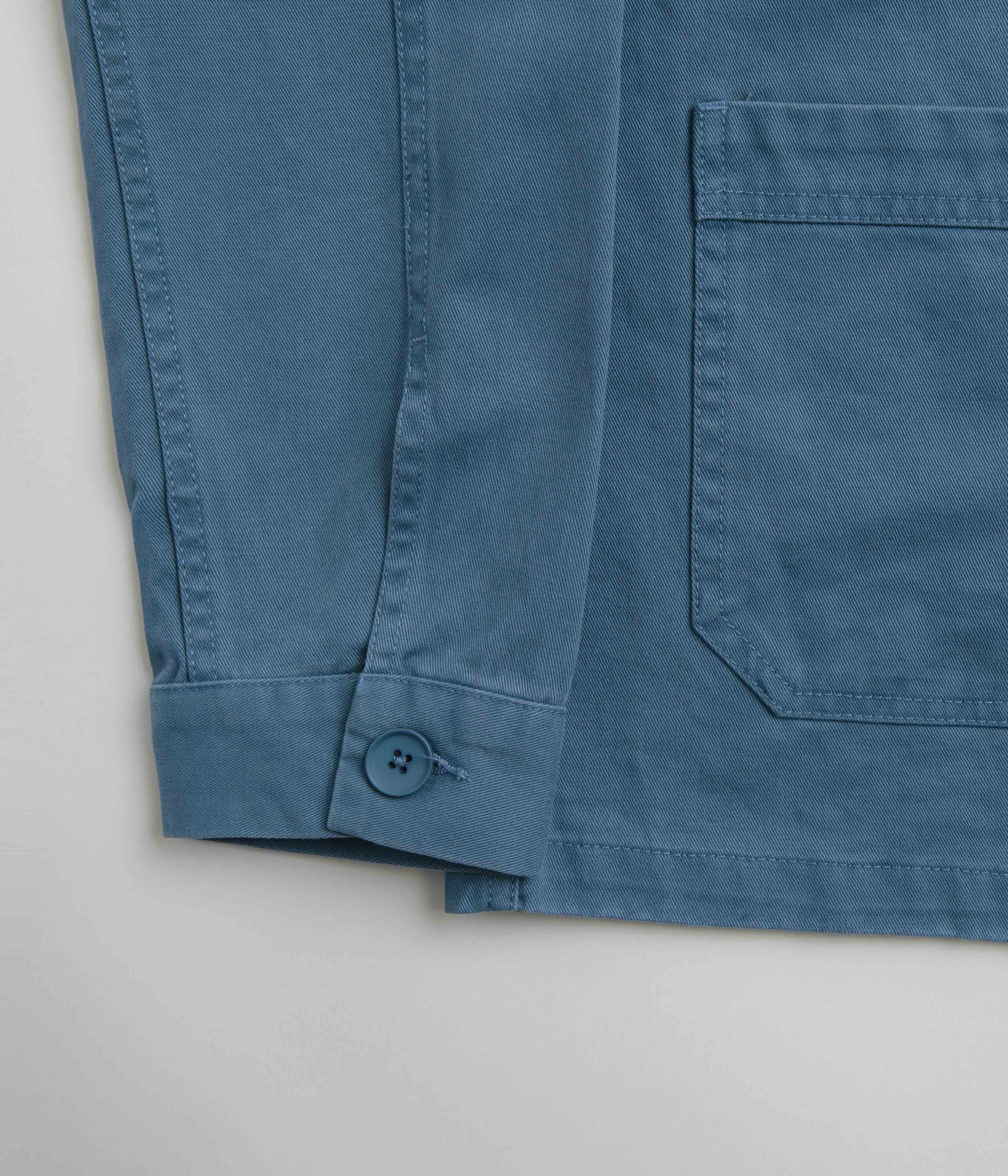 Tired Moto Field Jacket - Cadet Blue - Image 2