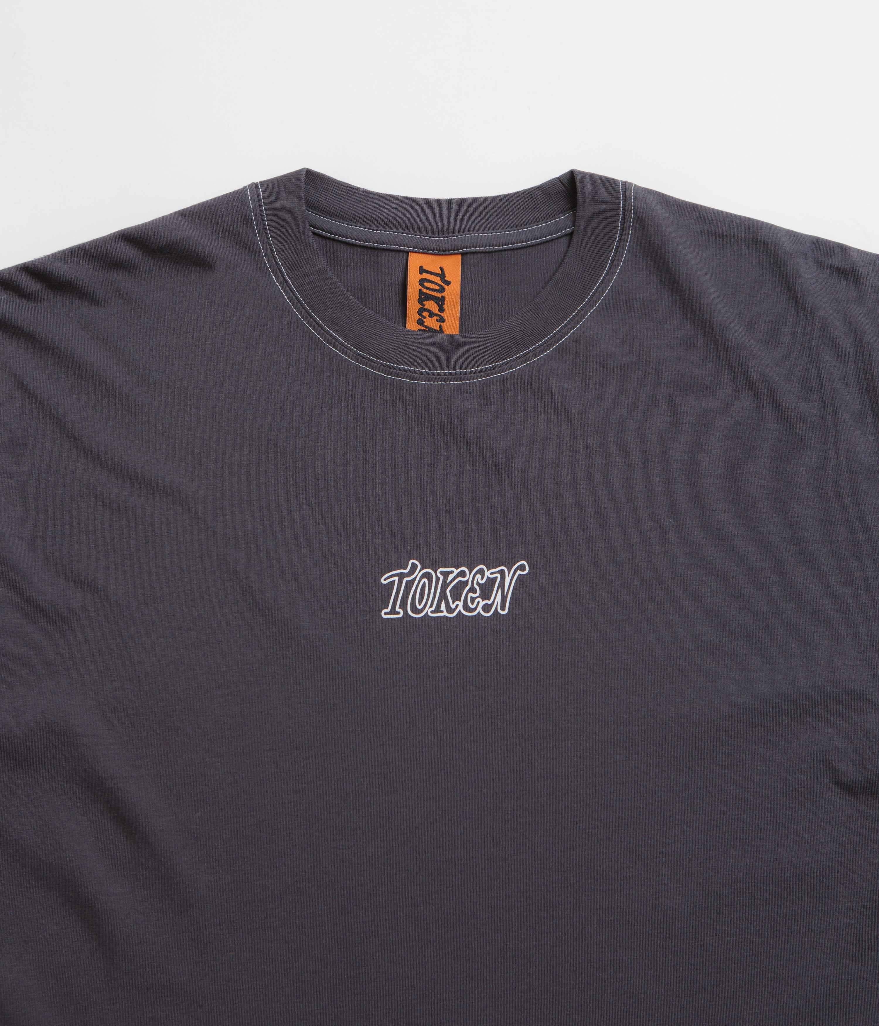 Token Calyang Contrast T-Shirt - Iron - Image 5