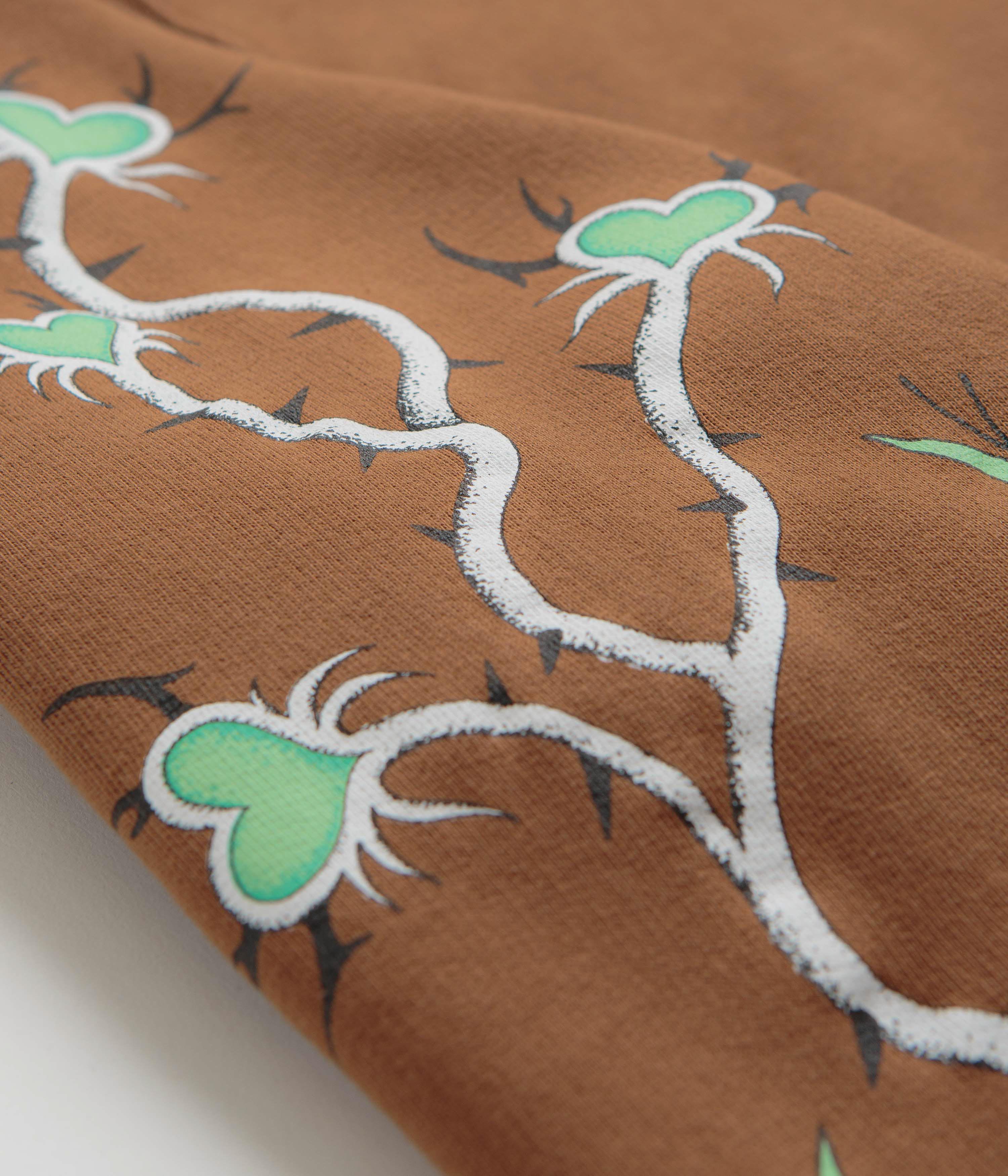 Token Devil Vine Crewneck Sweatshirt - Rust - Image 3