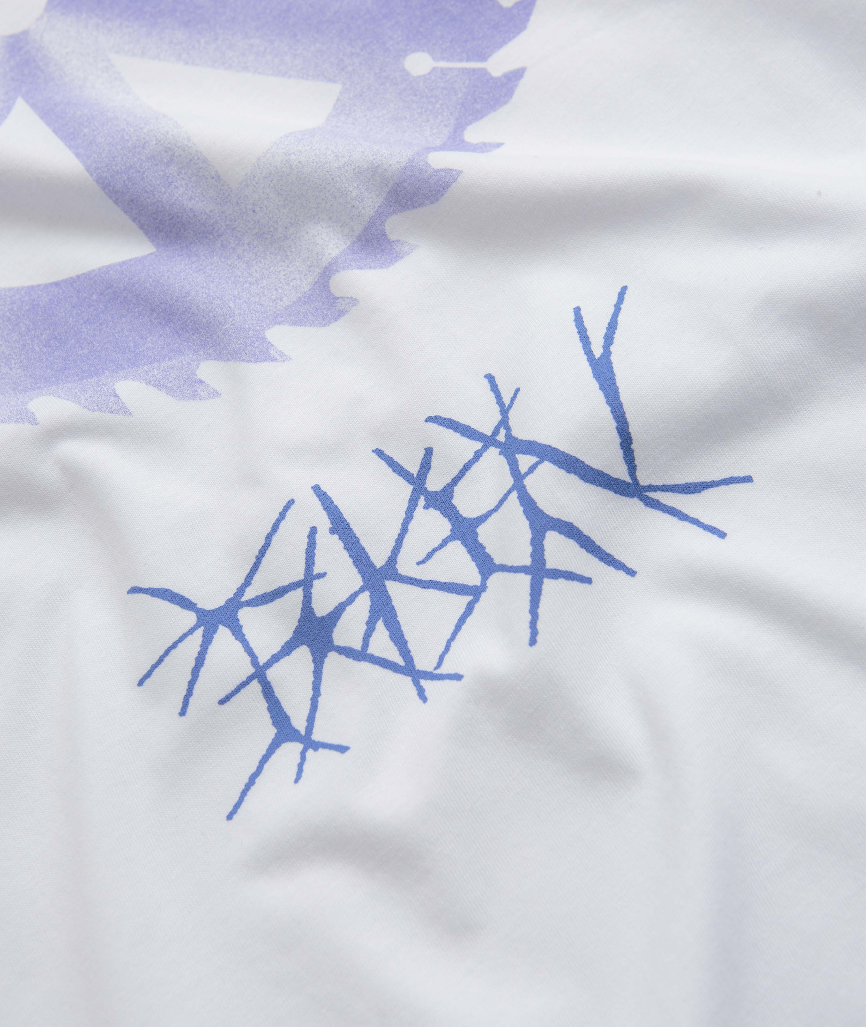 Token Saw Blade T-Shirt - White - Image 2