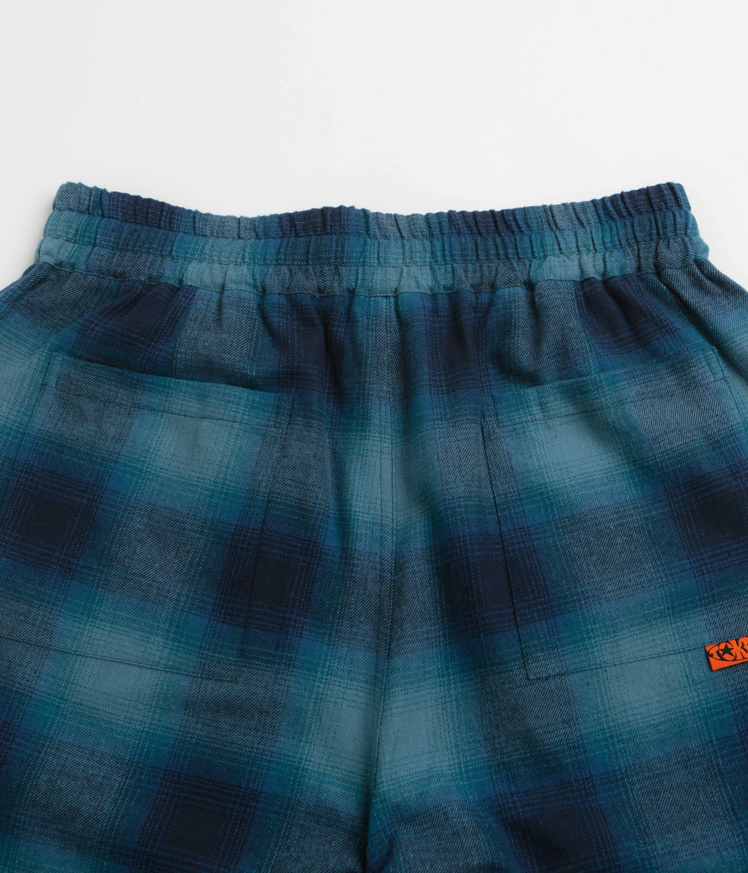 Token VHS Shorts - Teal Plaid - Image 7