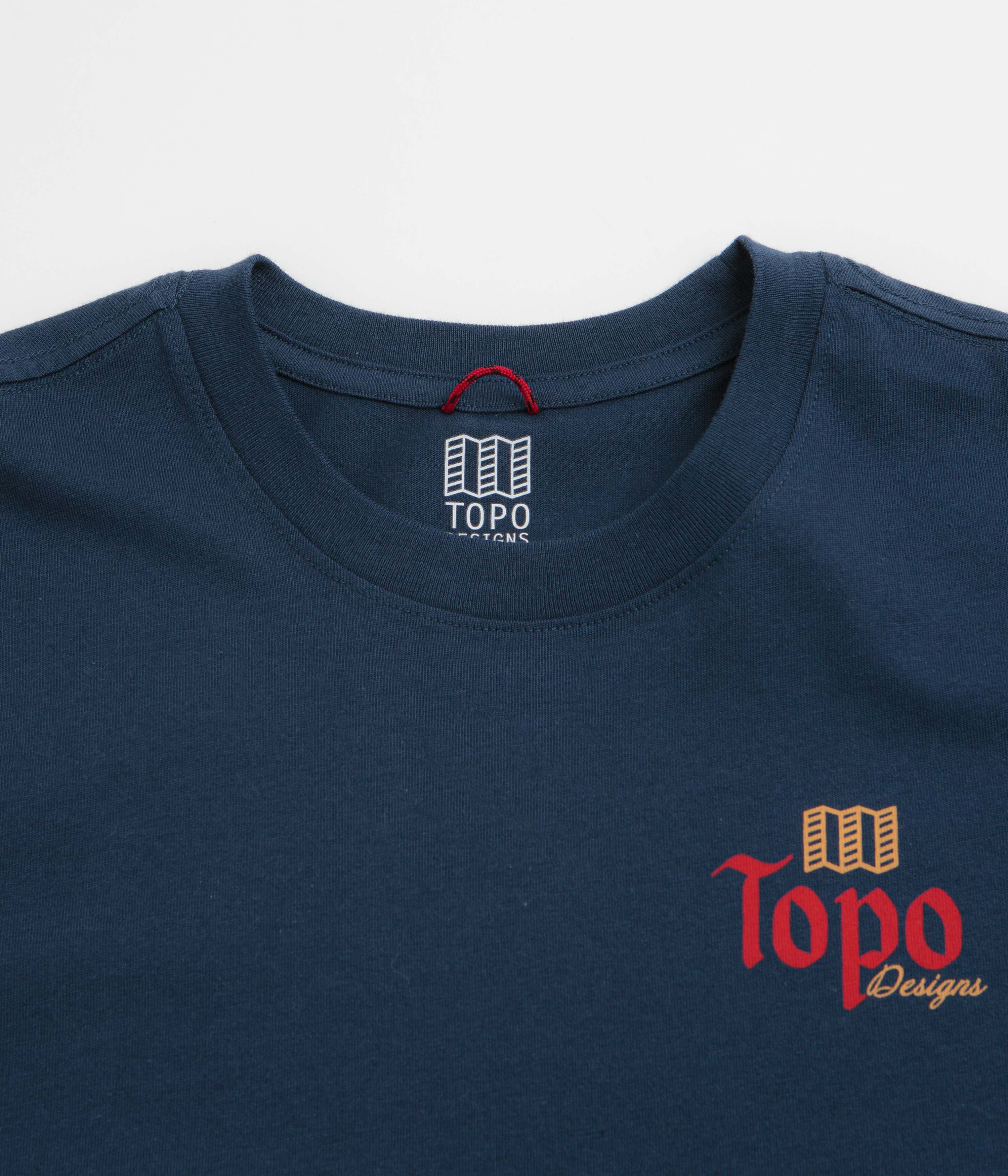 Topo Designs Draft T-Shirt - Midnight - Image 3