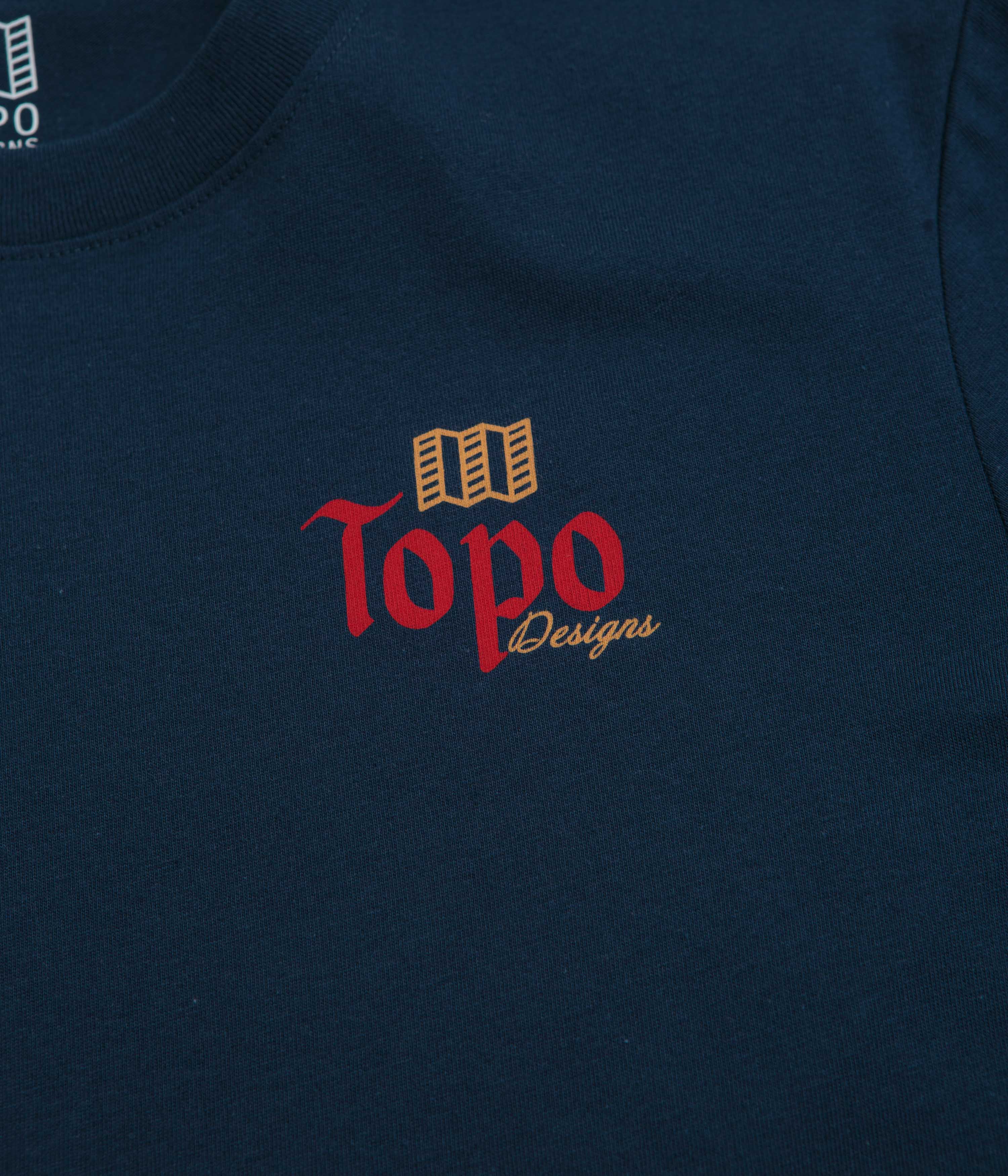 Topo Designs Draft T-Shirt - Midnight - Image 4