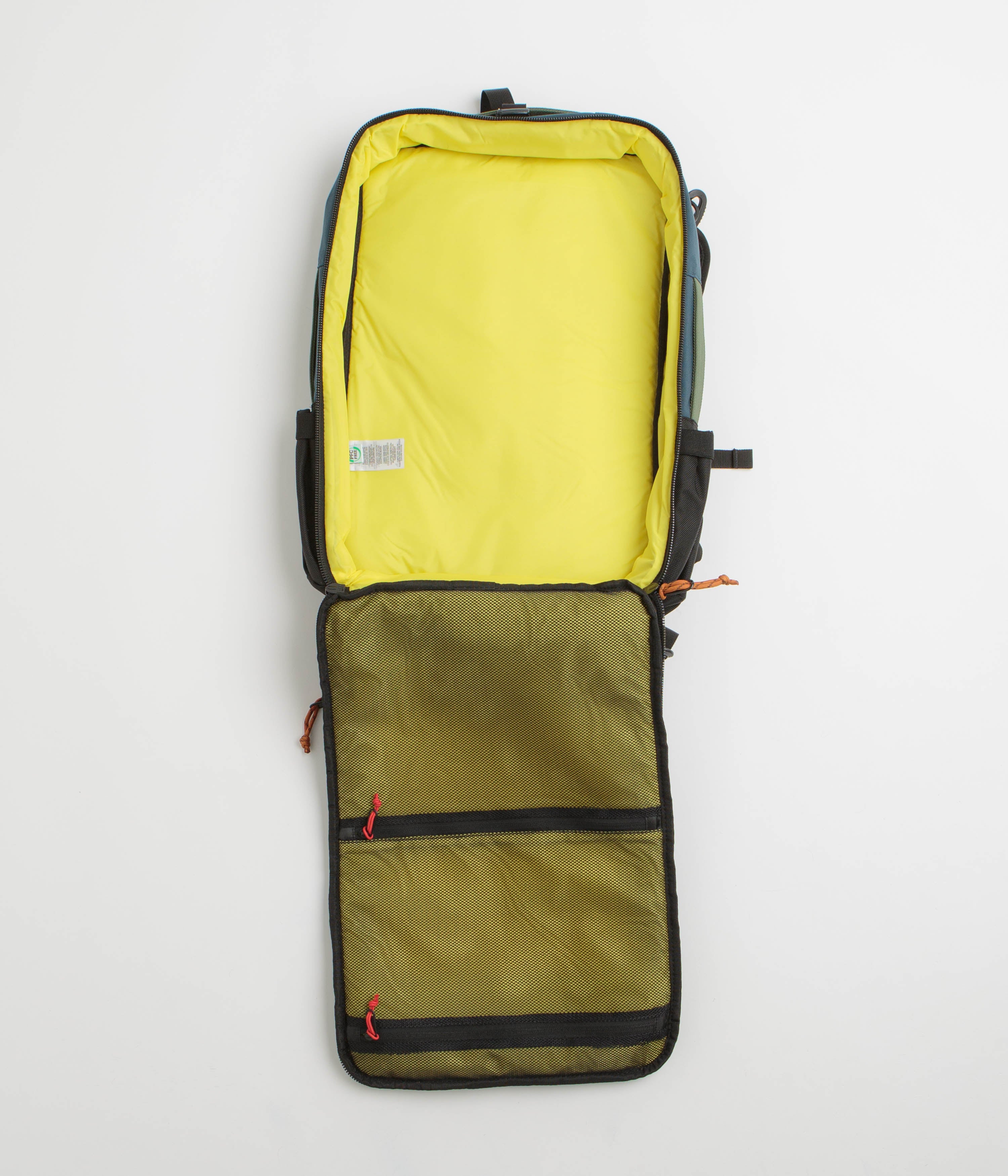 Topo Designs Global 30L Travel Bag - Olive / Dark Khaki - Image 9