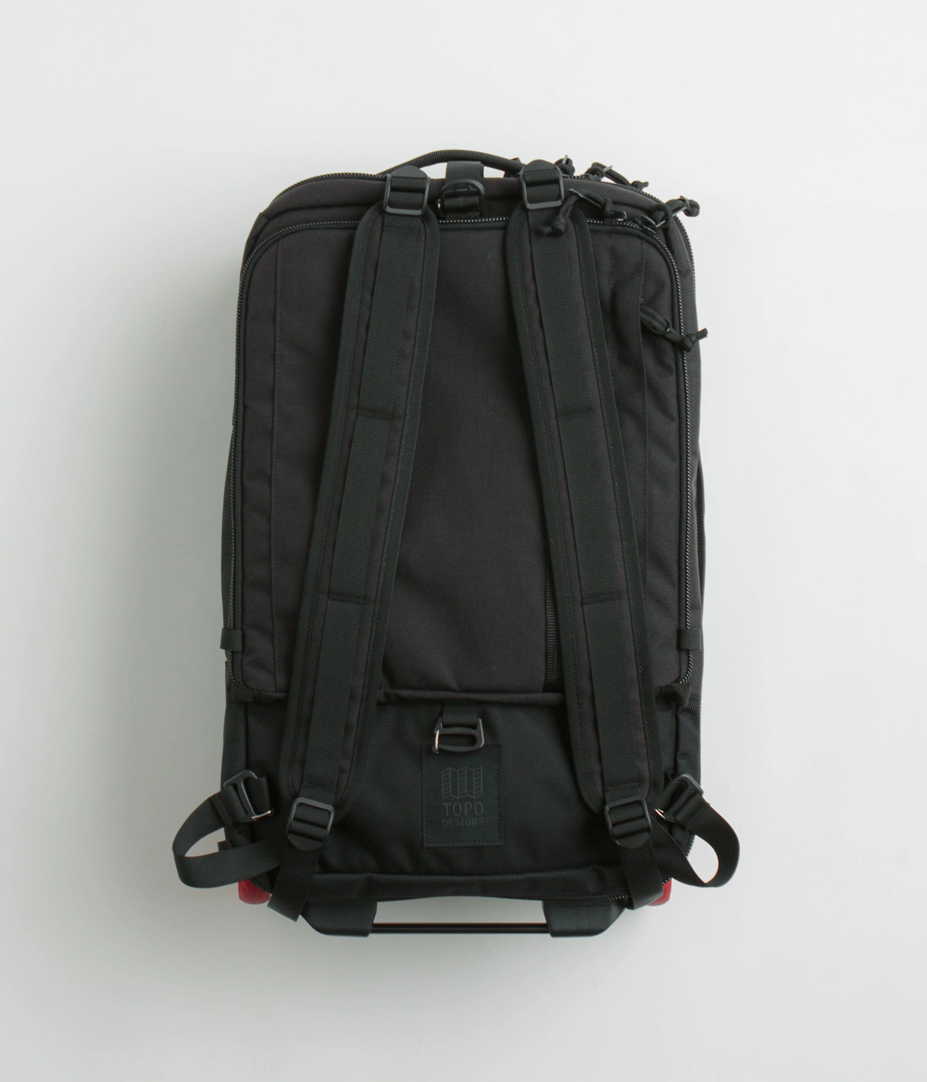 Topo Designs Global Travel Roller Bag - Black / Black - Image 11