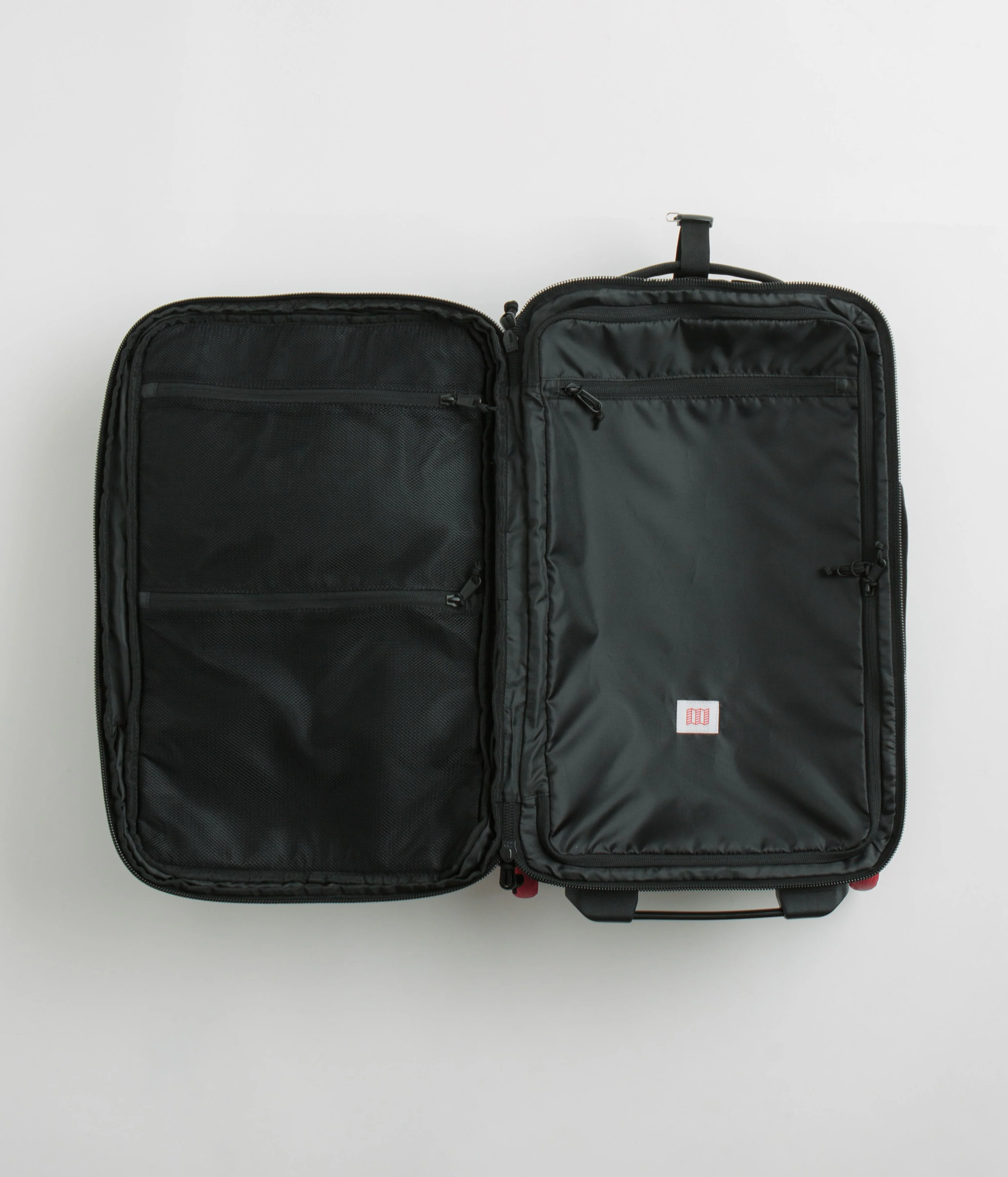 Topo Designs Global Travel Roller Bag - Black / Black - Image 3