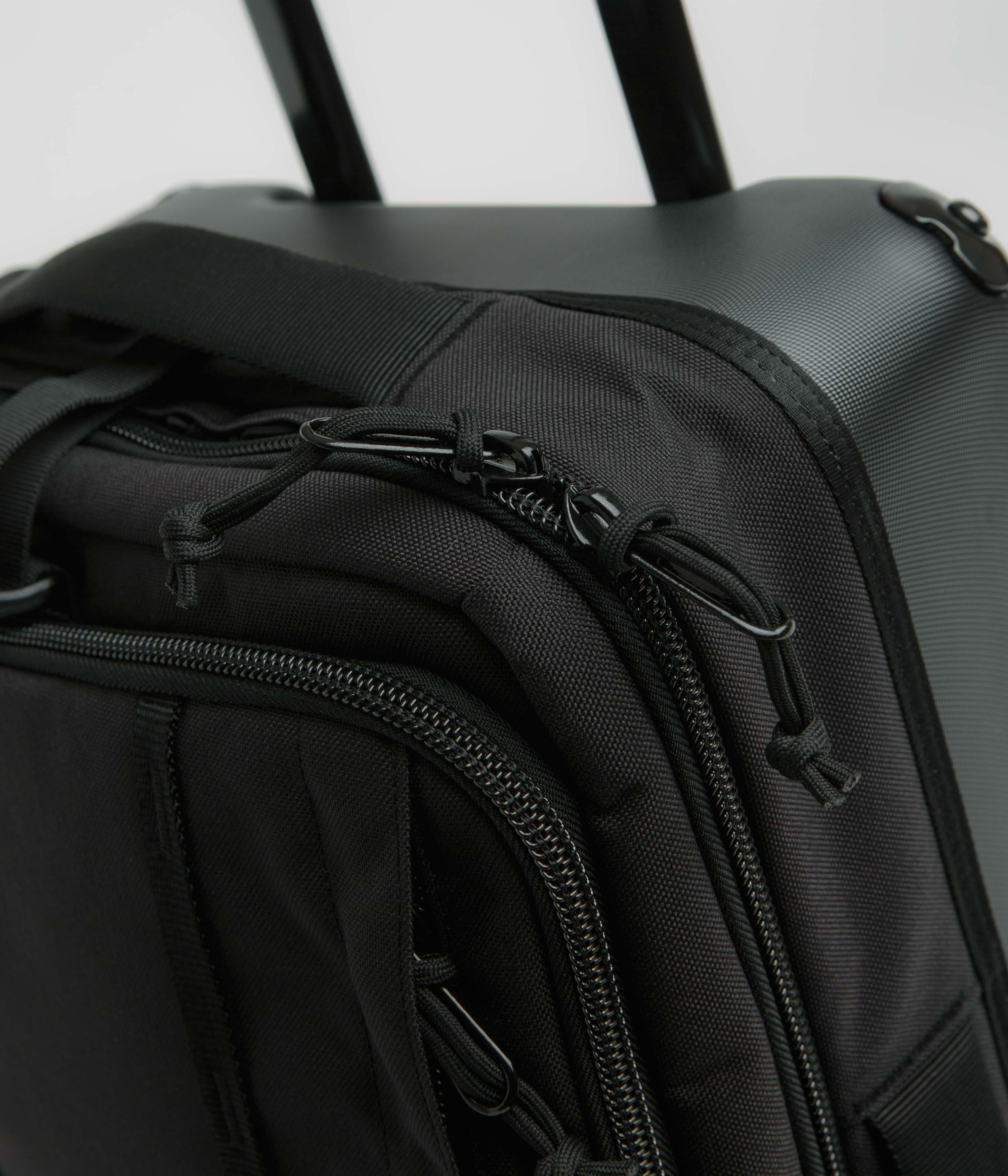 Topo Designs Global Travel Roller Bag - Black / Black - Image 5