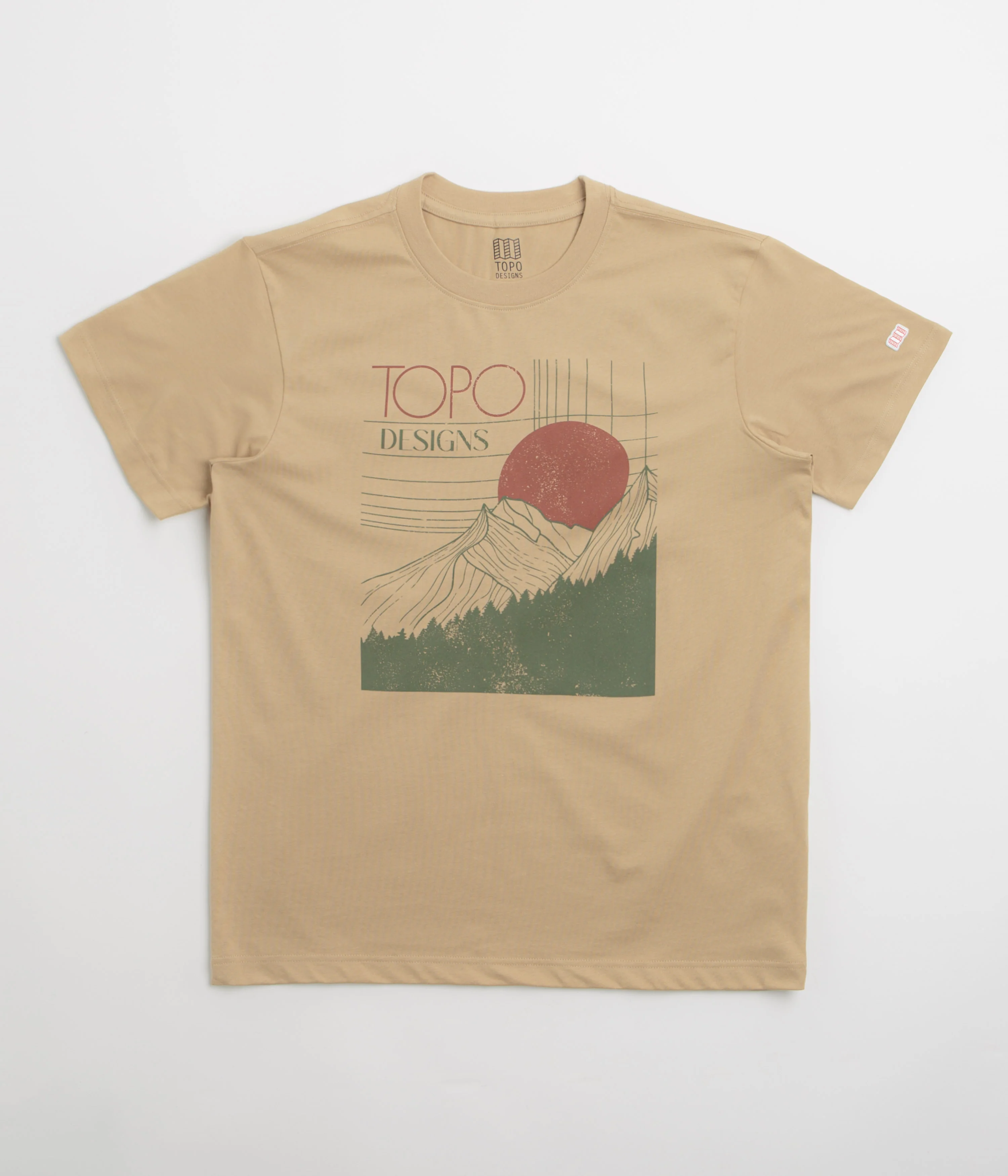 Topo Designs Horizon T-Shirt - Sahara