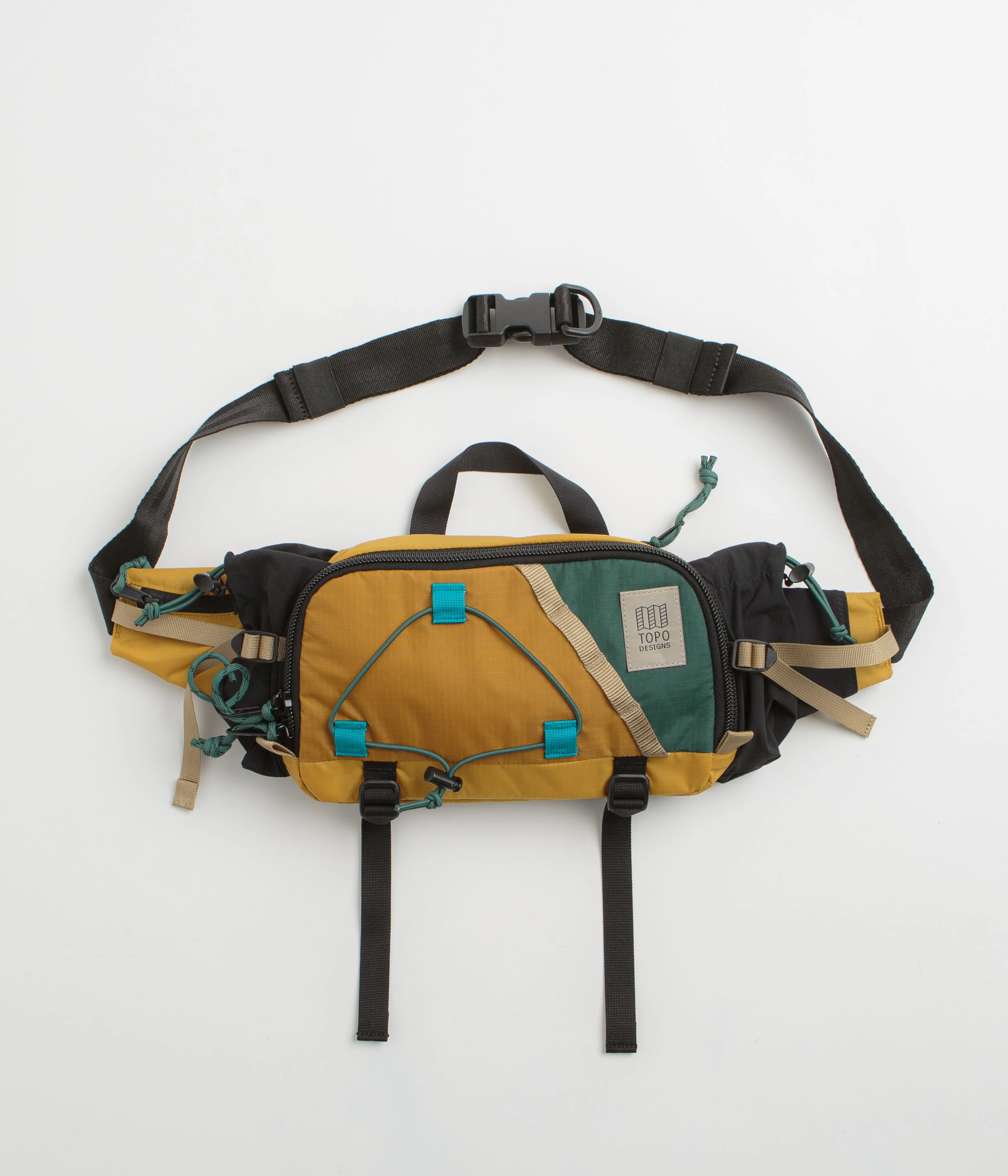 Topo Designs Mountain Hydro Hip Pack - Mustard / Forest