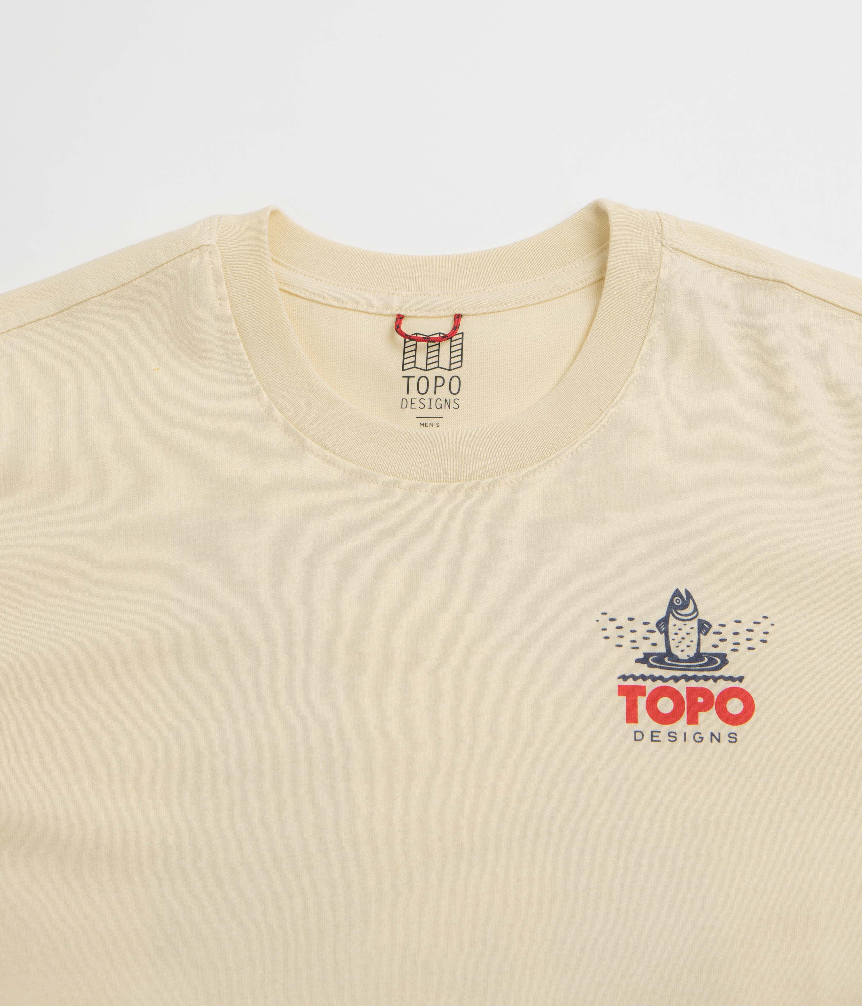 Topo Designs Mountain River T-Shirt - Bone White - Image 3