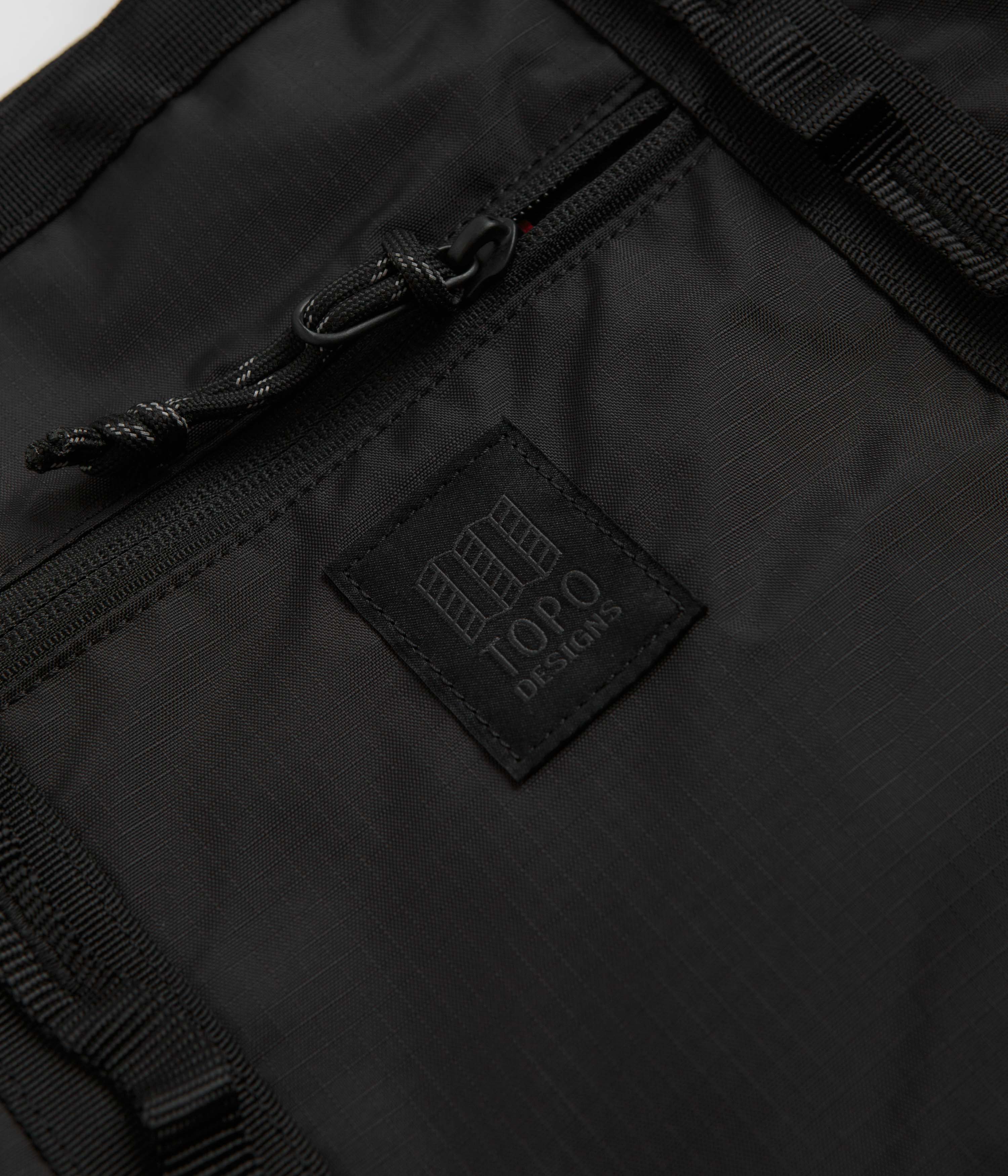 Topo Designs Mountain Utility Tote - Black / Black - Image 2