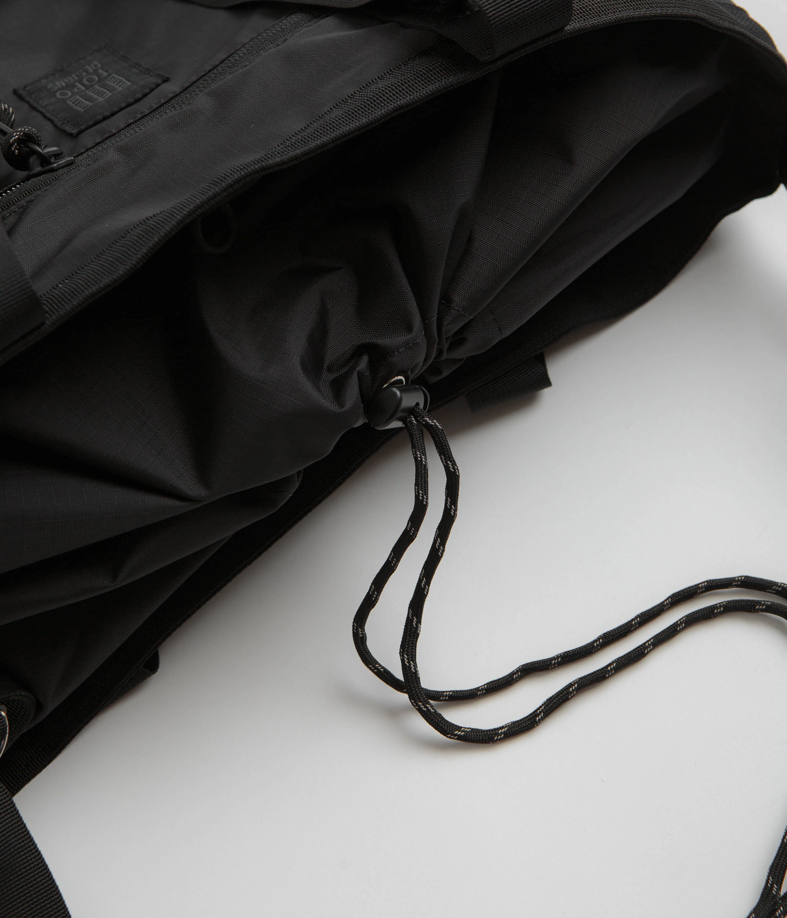 Topo Designs Mountain Utility Tote - Black / Black - Image 4