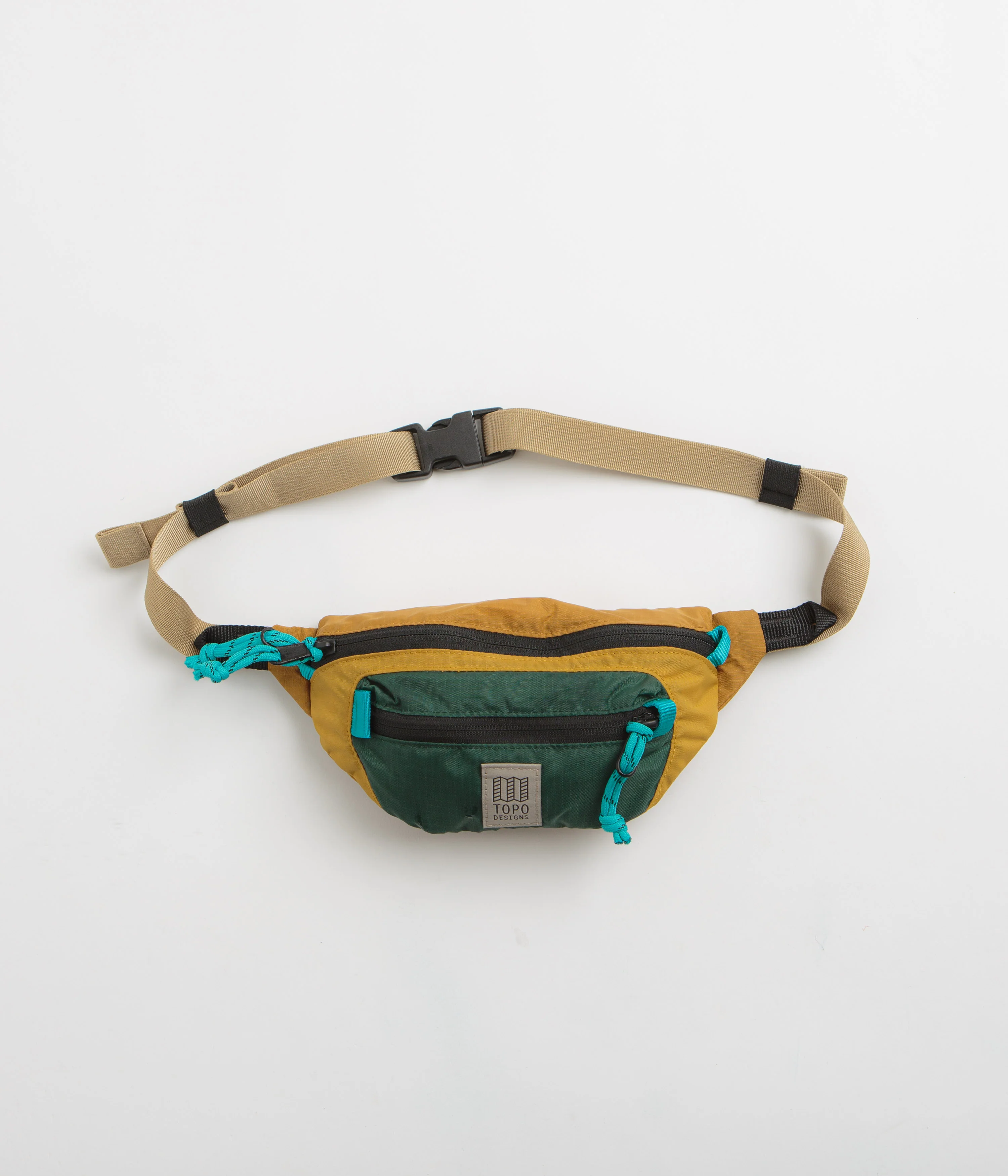 Topo Designs Mountain Waist Pack - Mustard / Forest