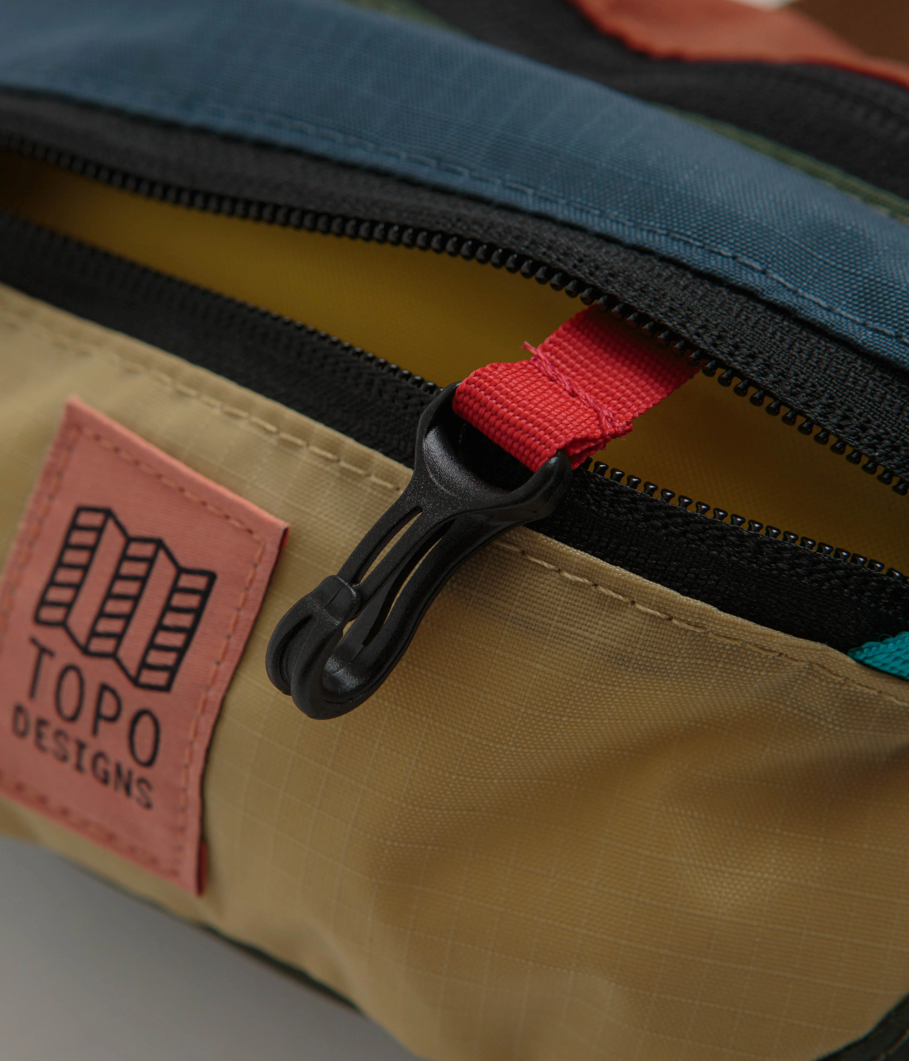 Topo Designs Mountain Waist Pack - Olive / Hemp - Image 5