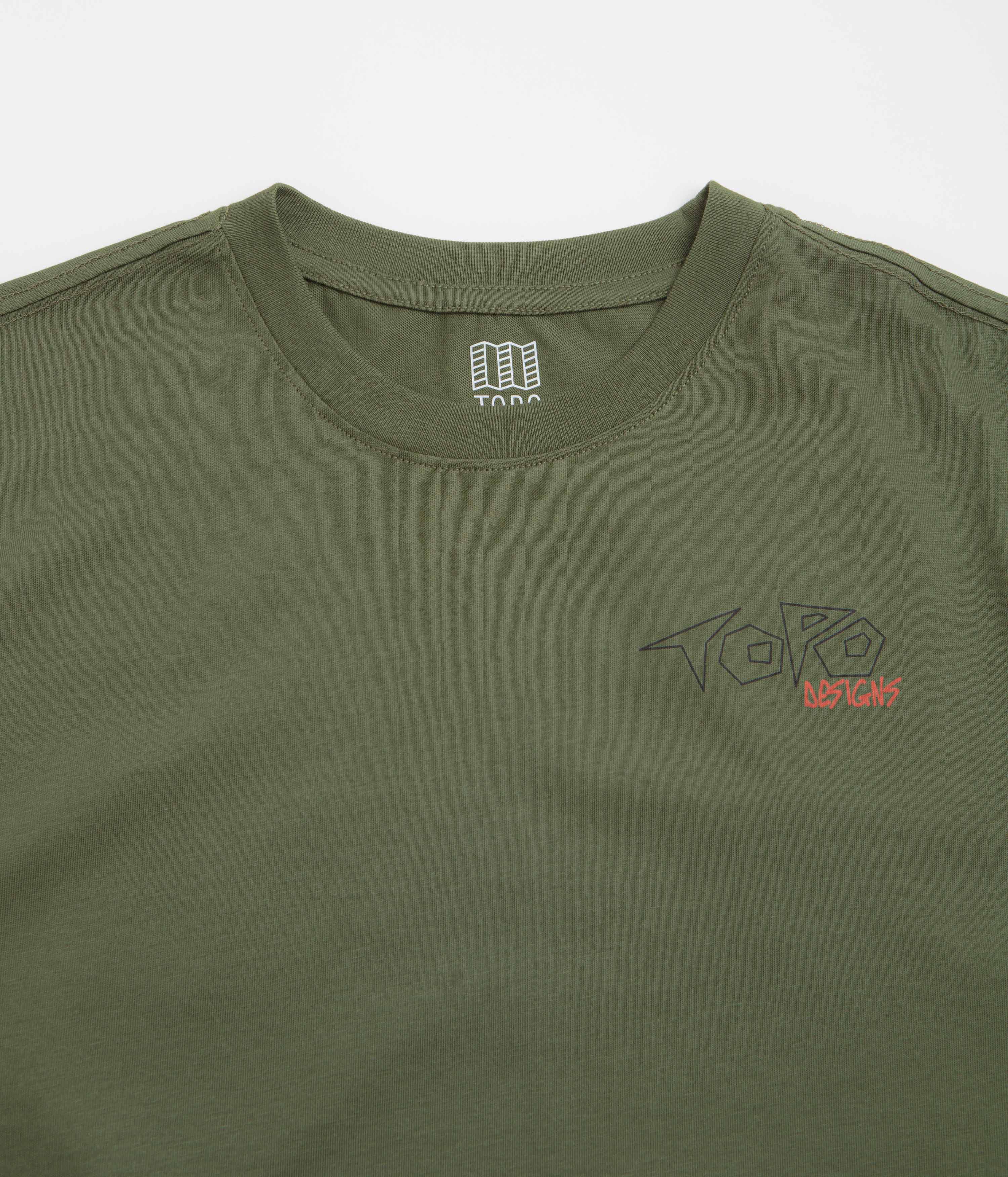 Topo Designs Perspective T-Shirt - Beetle - Image 4
