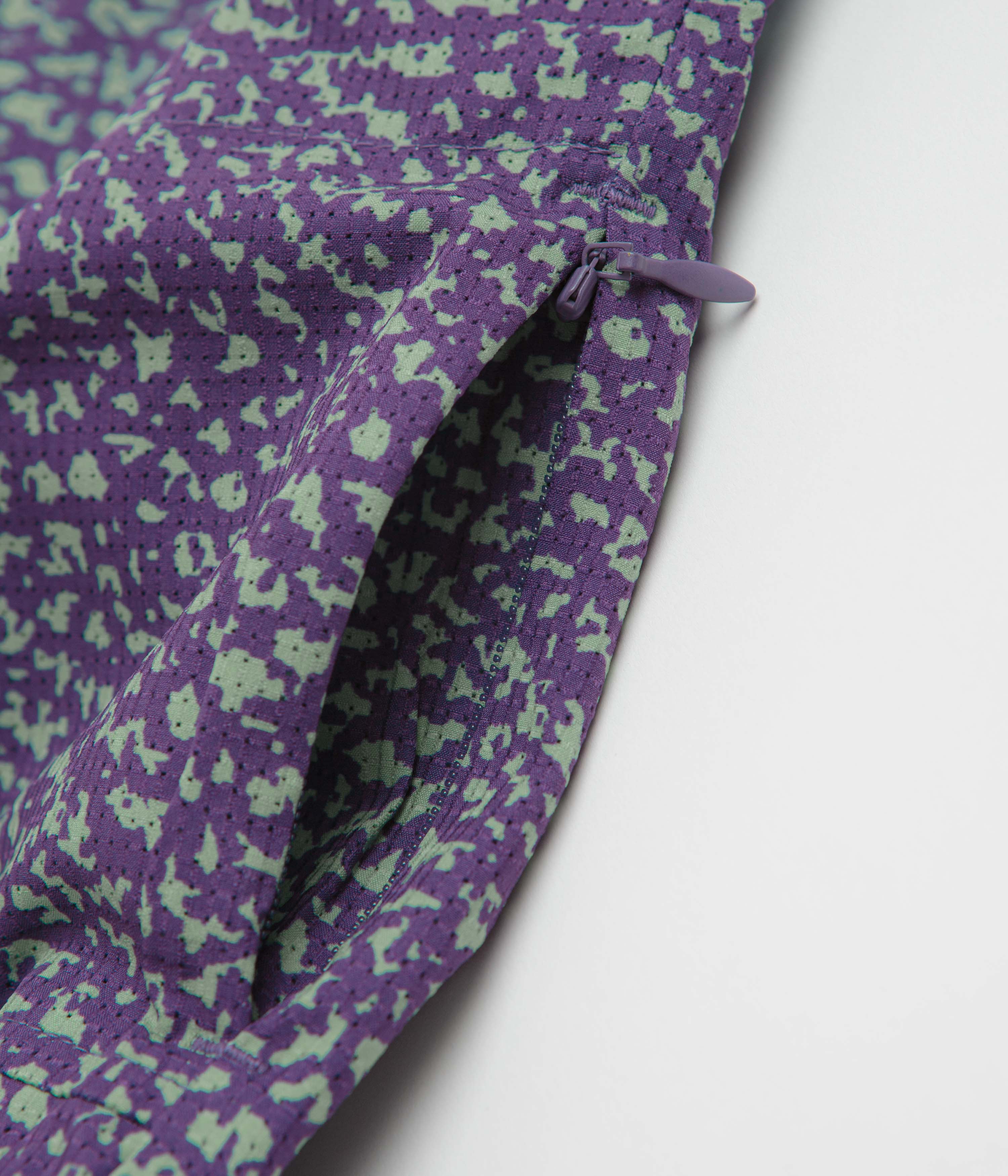 Topo Designs Womens Retro River Short Sleeve Shirt - Crackle Loganberry - Image 4